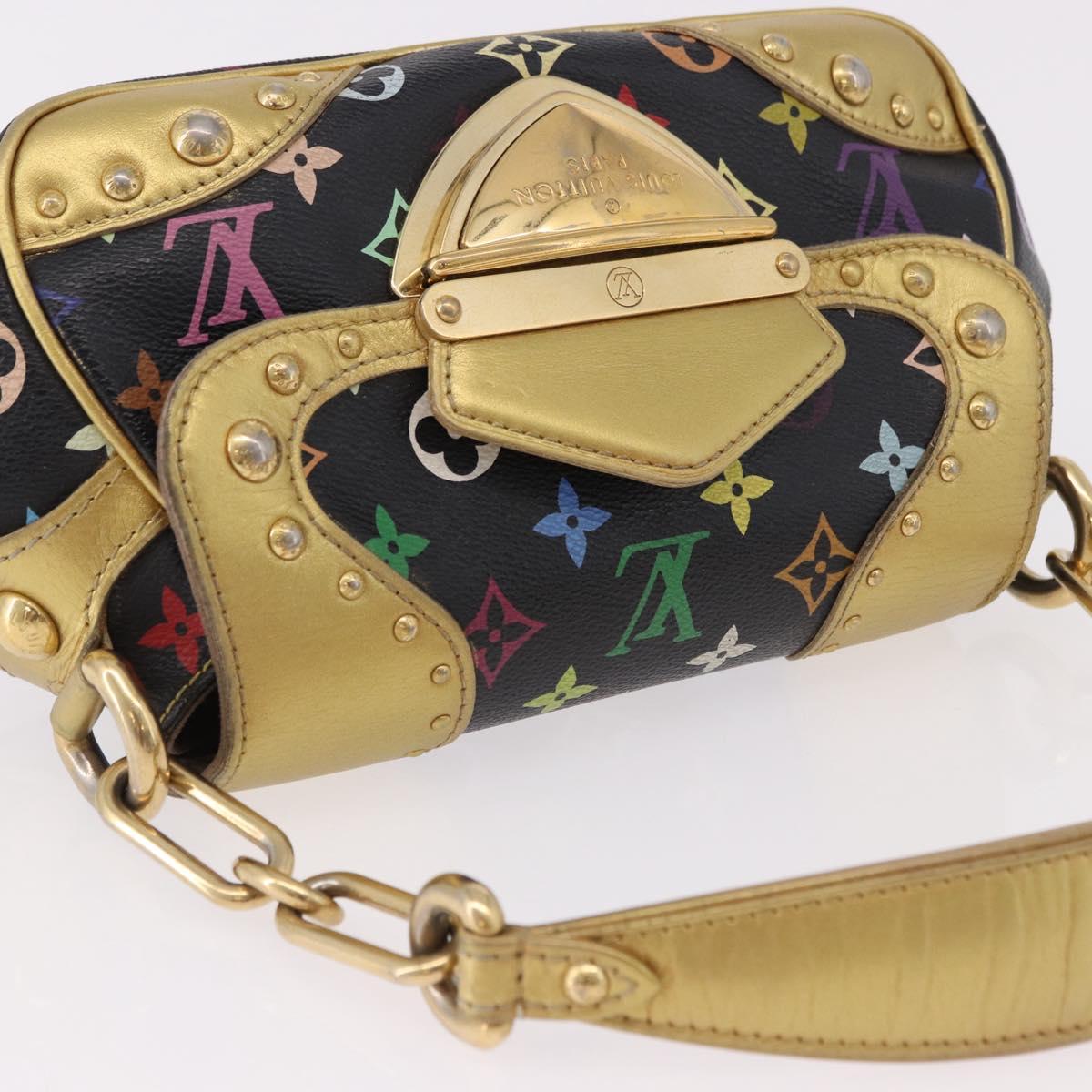 LOUIS VUITTON Monogram Multicolor Marilyn Bag Black M40207 LV Auth 191474V