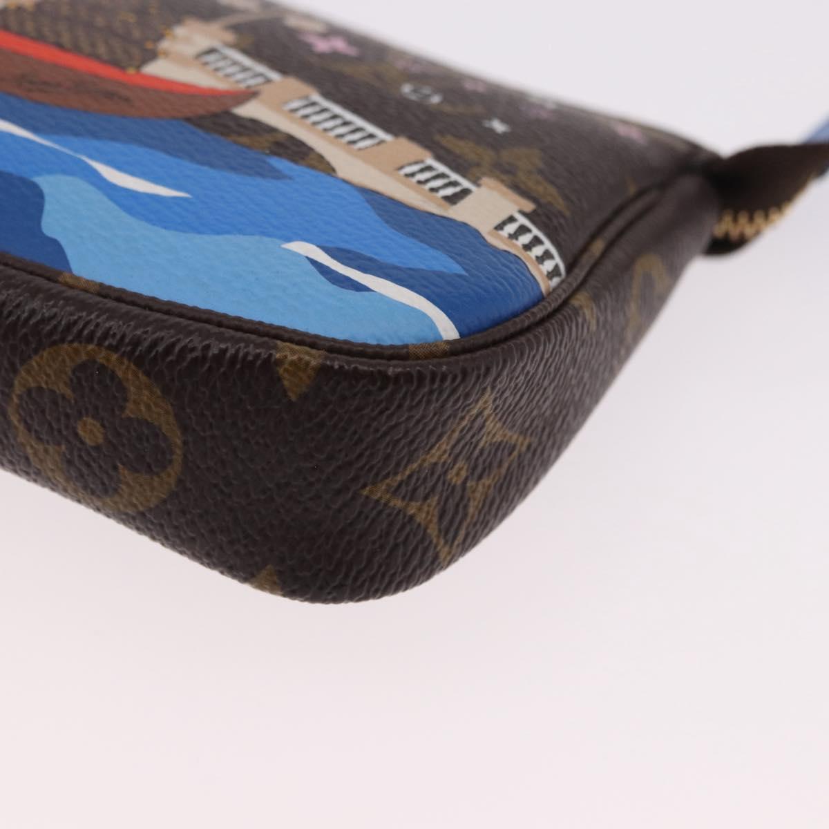 LOUIS VUITTON Vivienne Mini Pochette Accessoires Pouch M68489 Auth 191475SM