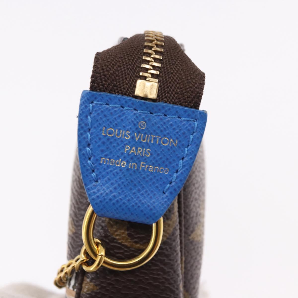 LOUIS VUITTON Vivienne Mini Pochette Accessoires Pouch M68489 Auth 191475SM