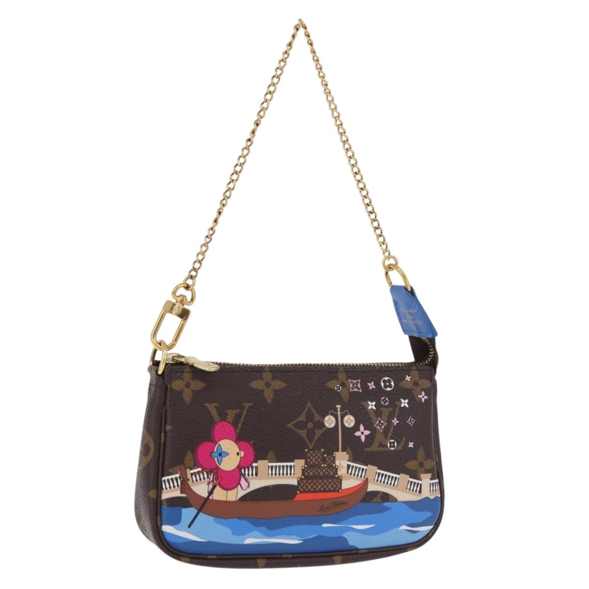 LOUIS VUITTON Vivienne Mini Pochette Accessoires Pouch M68489 Auth 191475SM