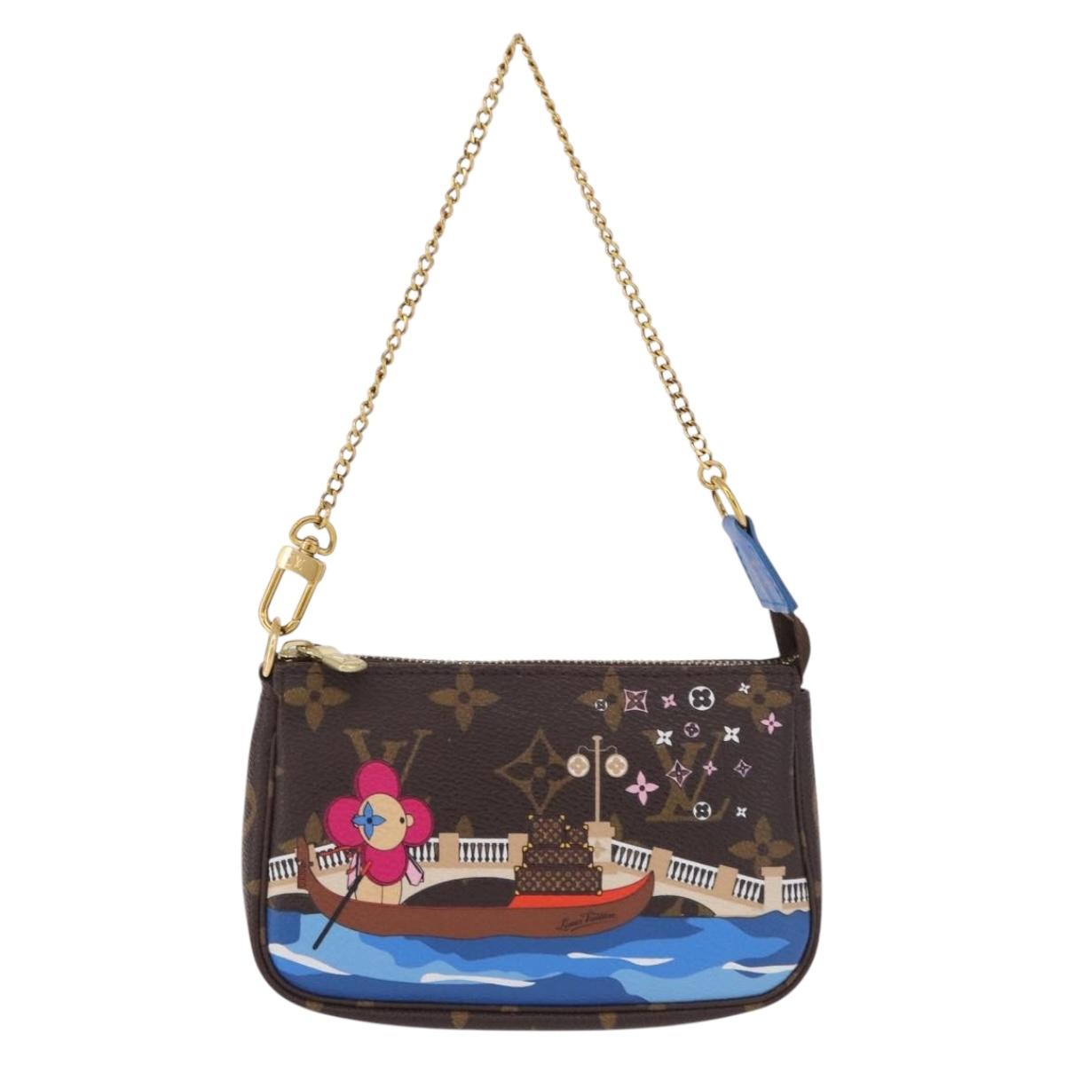 LOUIS VUITTON Vivienne Mini Pochette Accessoires Pouch M68489 Auth 191475SM