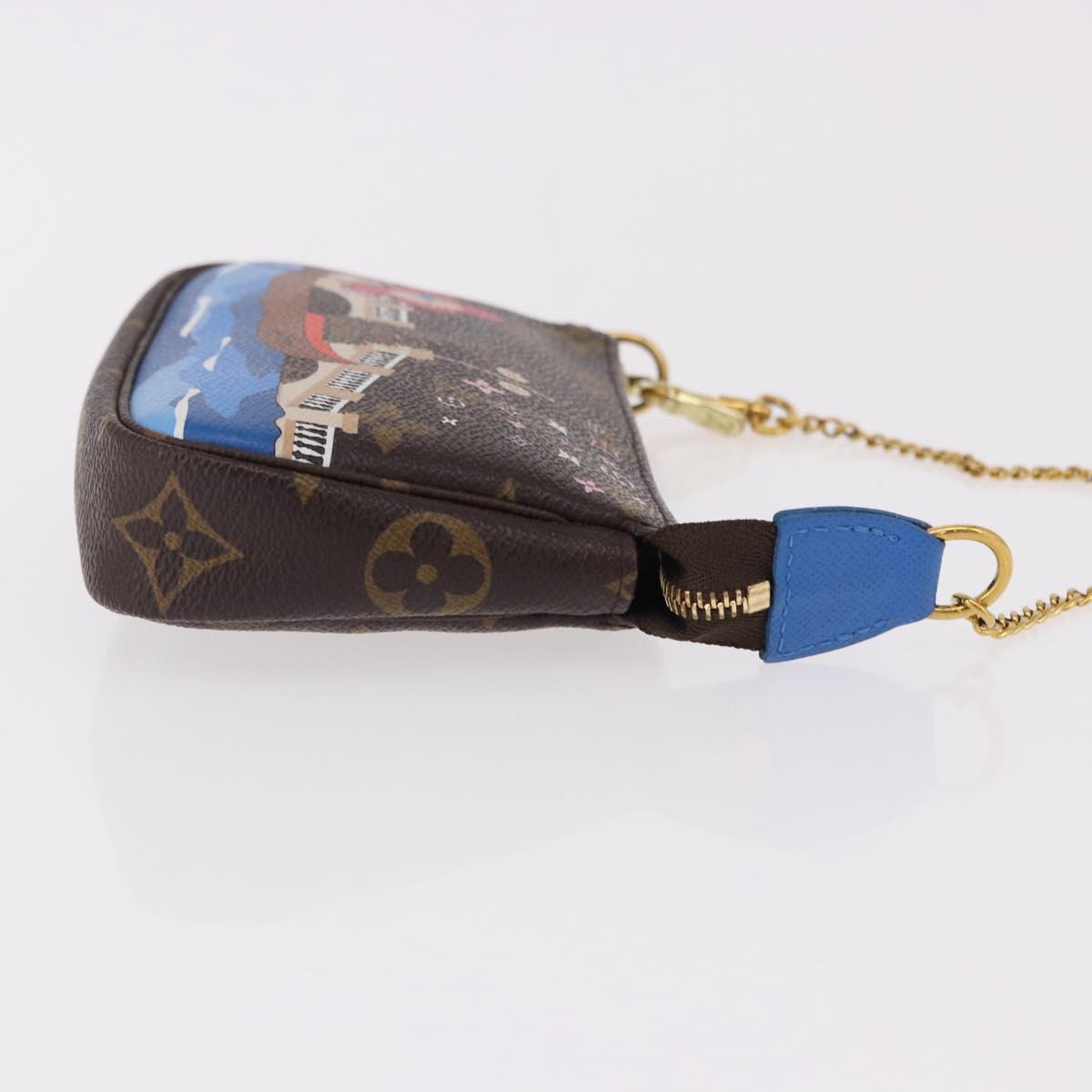 LOUIS VUITTON Vivienne Mini Pochette Accessoires Pouch M68489 Auth 191475SM