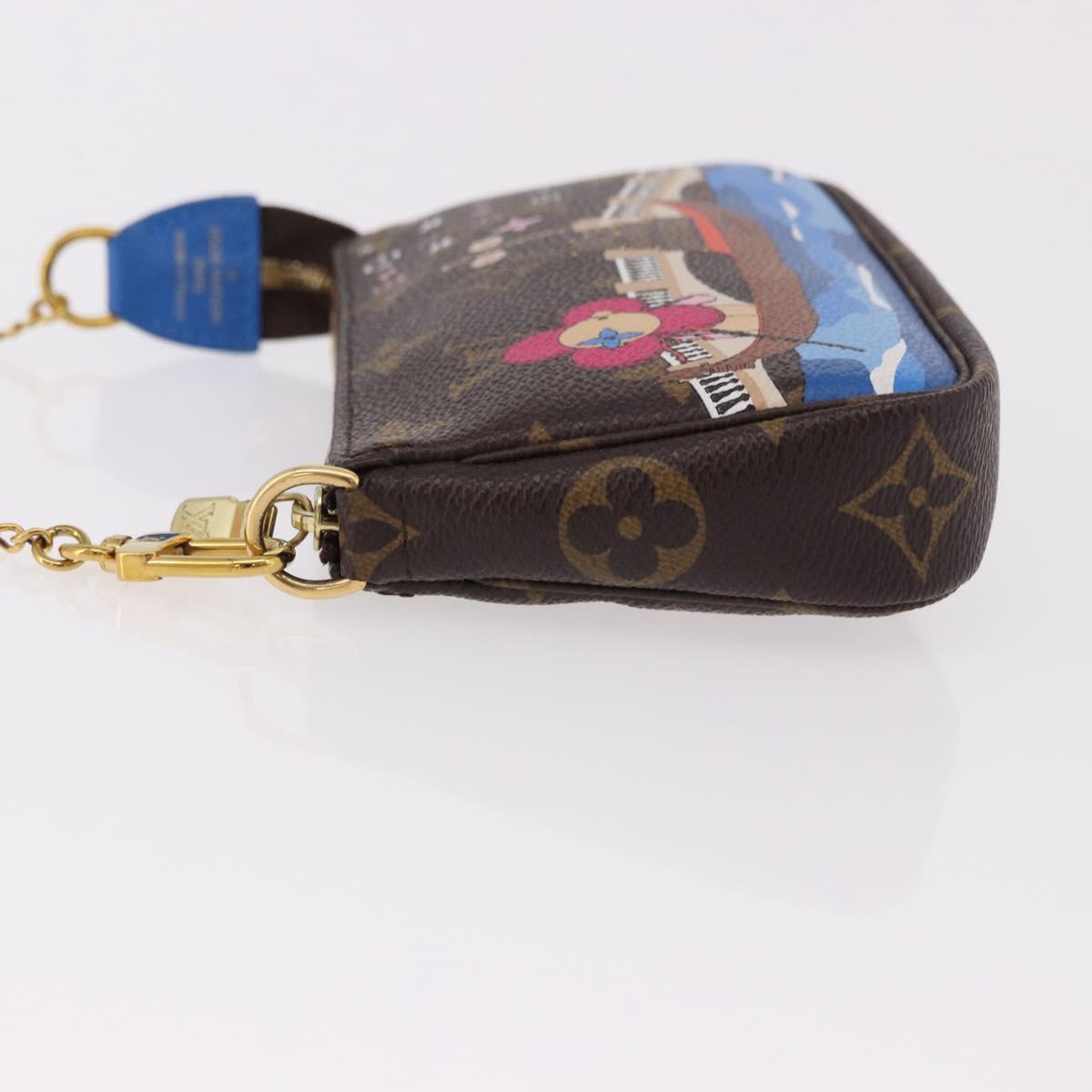 LOUIS VUITTON Vivienne Mini Pochette Accessoires Pouch M68489 Auth 191475SM