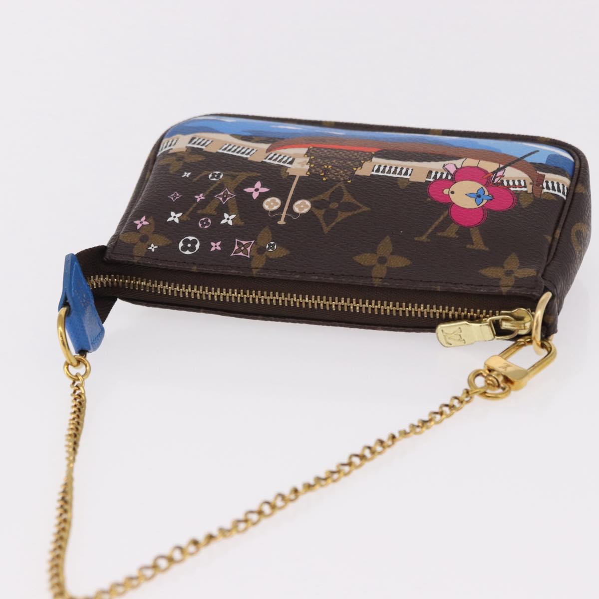 LOUIS VUITTON Vivienne Mini Pochette Accessoires Pouch M68489 Auth 191475SM