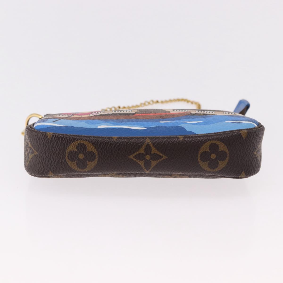 LOUIS VUITTON Vivienne Mini Pochette Accessoires Pouch M68489 Auth 191475SM