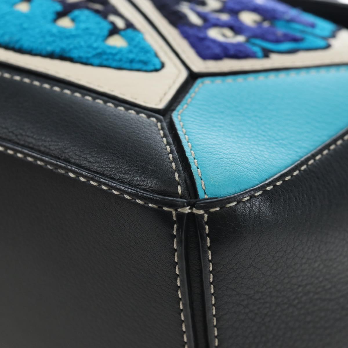 LOEWE Puzzle Bag Leather William De Morgan Collaboration 2way Auth 191481SM
