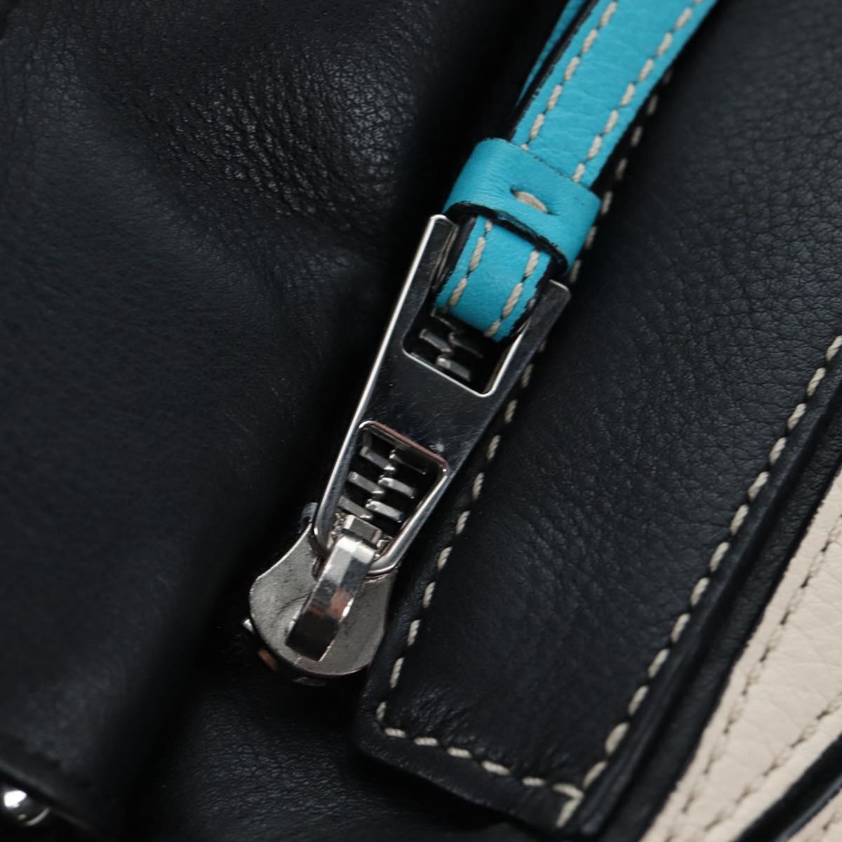 LOEWE Puzzle Bag Leather William De Morgan Collaboration 2way Auth 191481SM