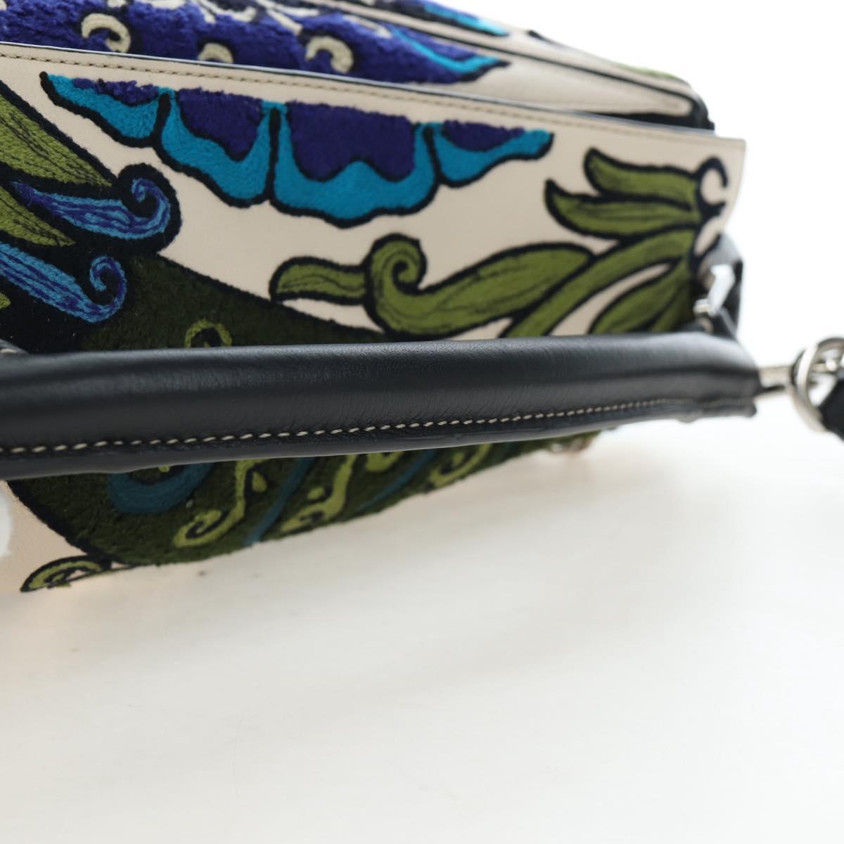 LOEWE Puzzle Bag Leather William De Morgan Collaboration 2way Auth 191481SM