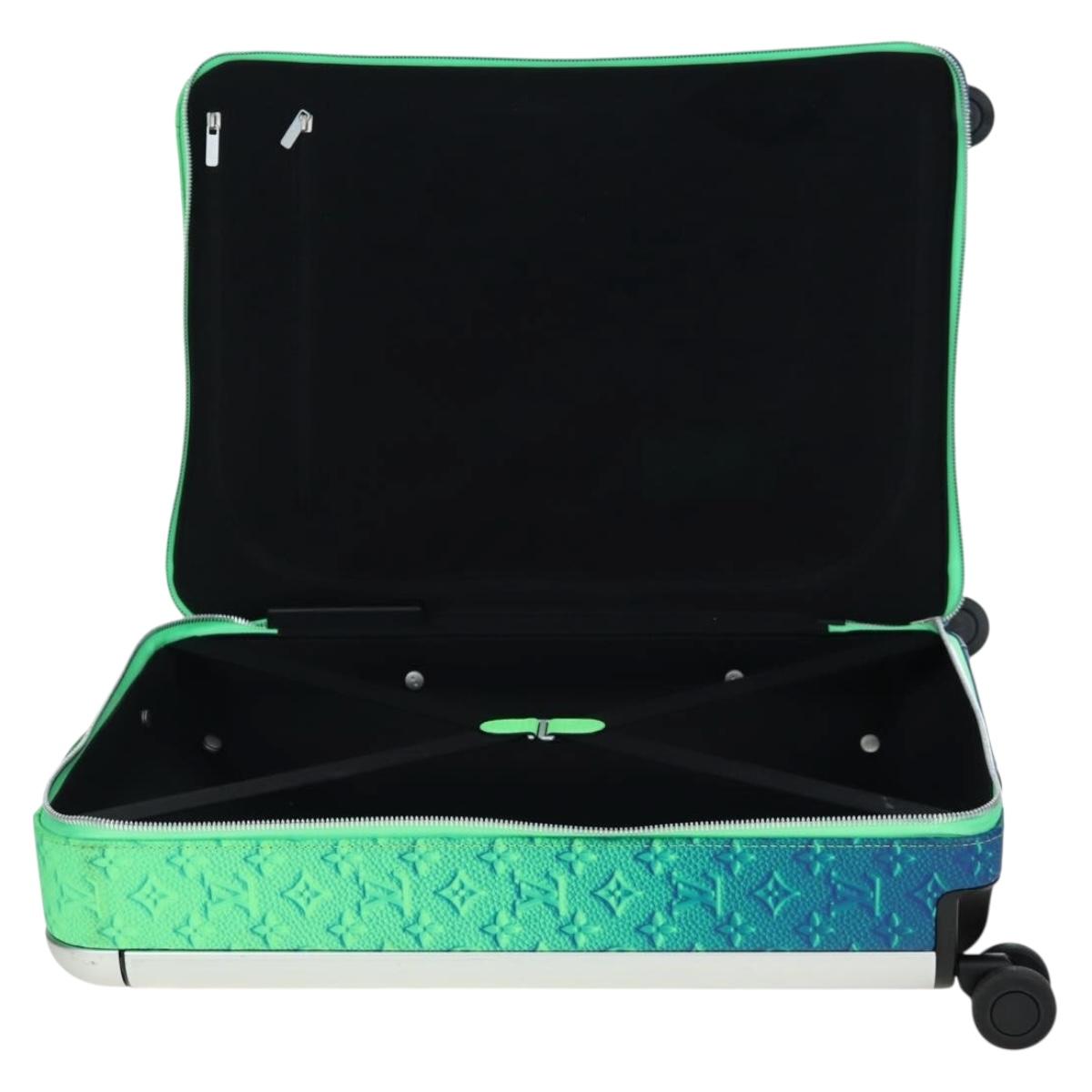 LOUIS VUITTON Taurillon Clemence Illusion Horizon 50 Suitcase Auth 191482SM