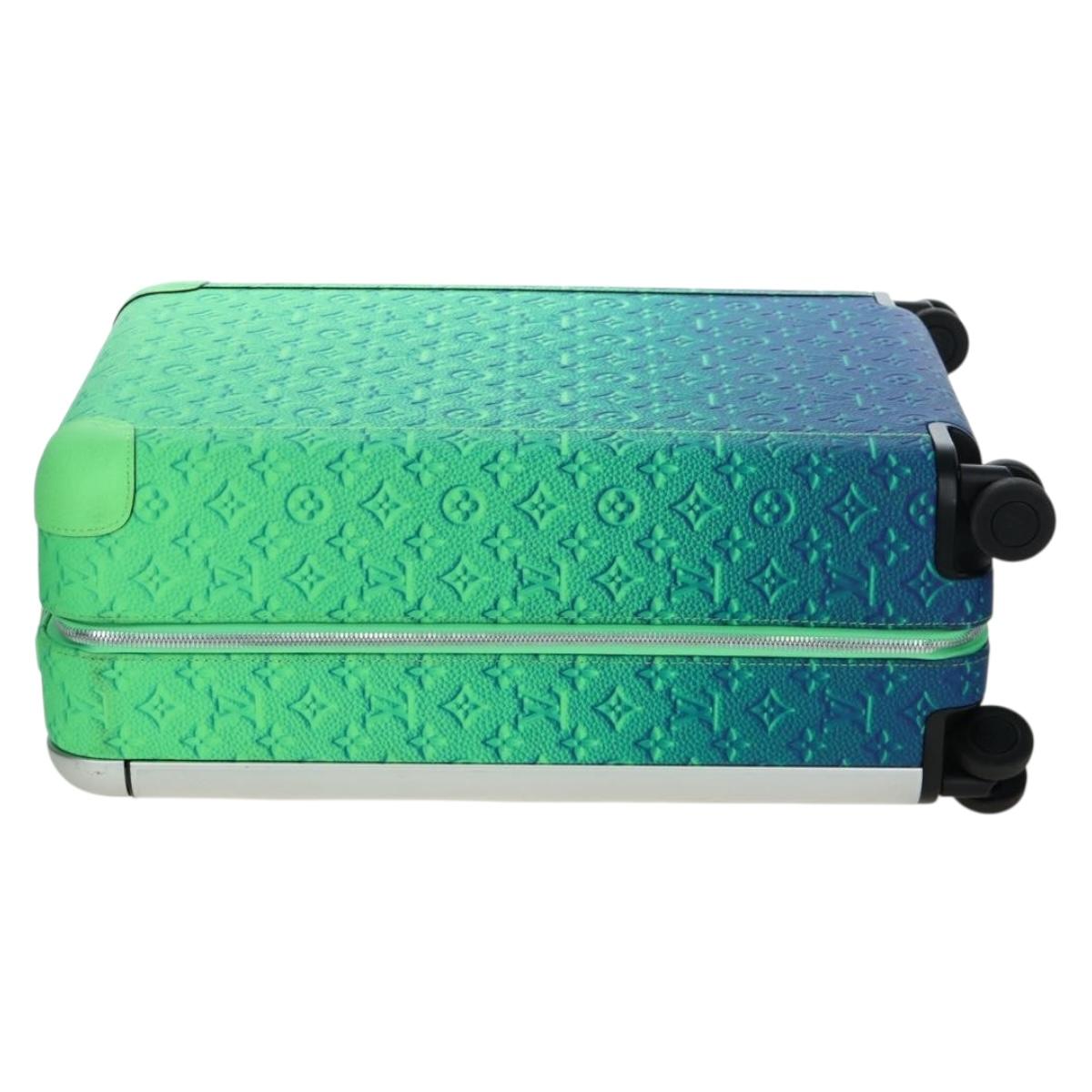 LOUIS VUITTON Taurillon Clemence Illusion Horizon 50 Suitcase Auth 191482SM