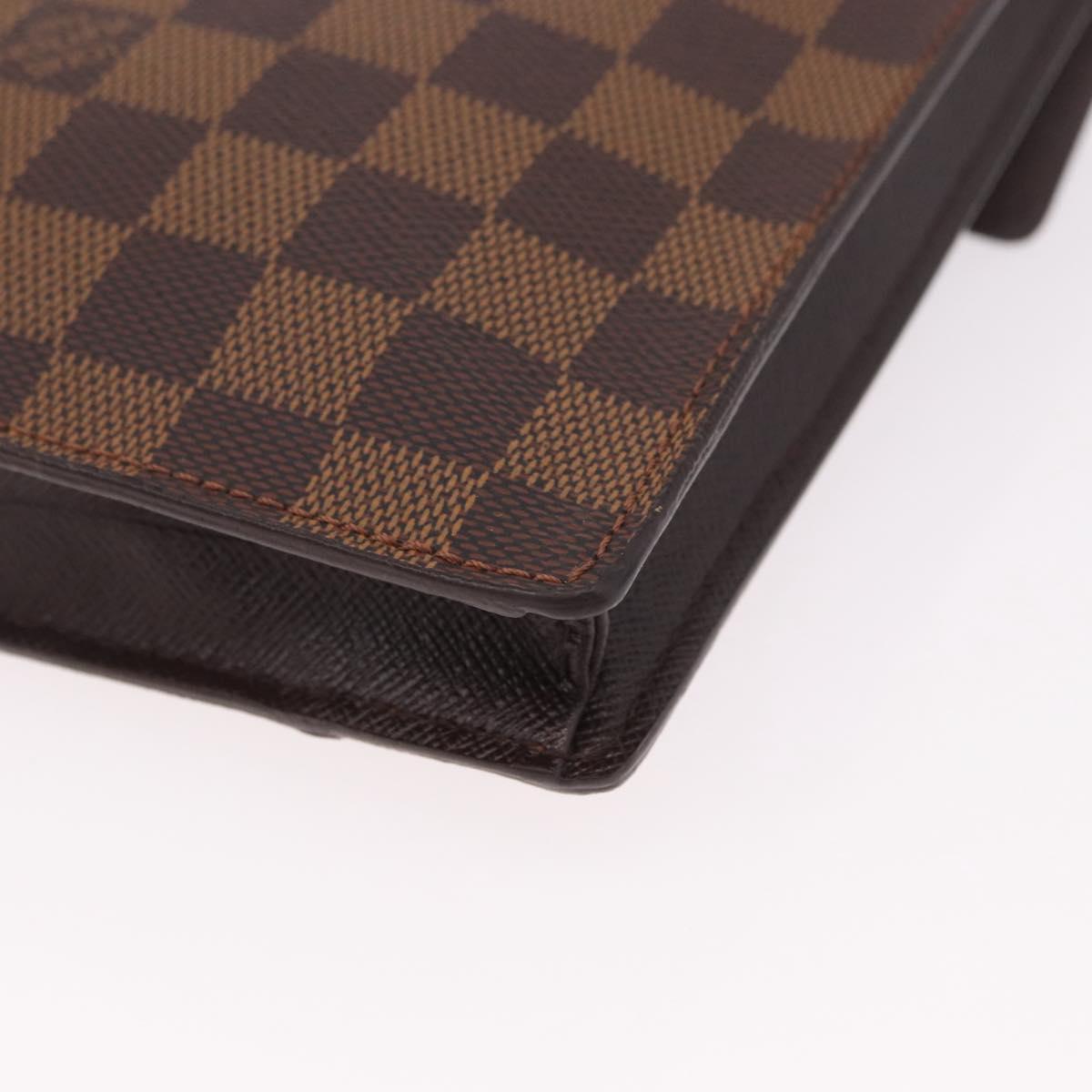 LOUIS VUITTON Damier Ebene Pimlico Shoulder Bag N45272 LV Auth 191489A