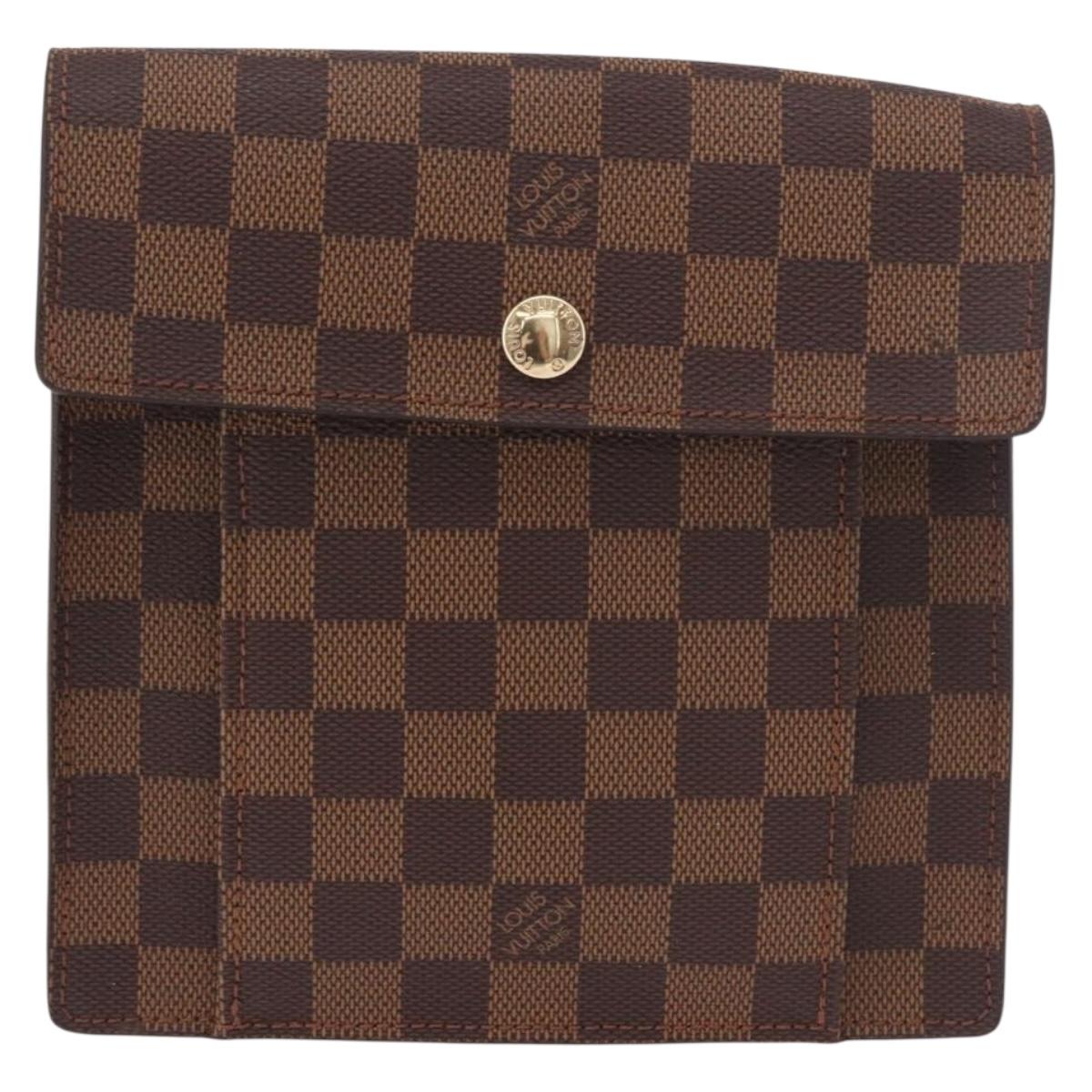 LOUIS VUITTON Damier Ebene Pimlico Shoulder Bag N45272 LV Auth 191489A