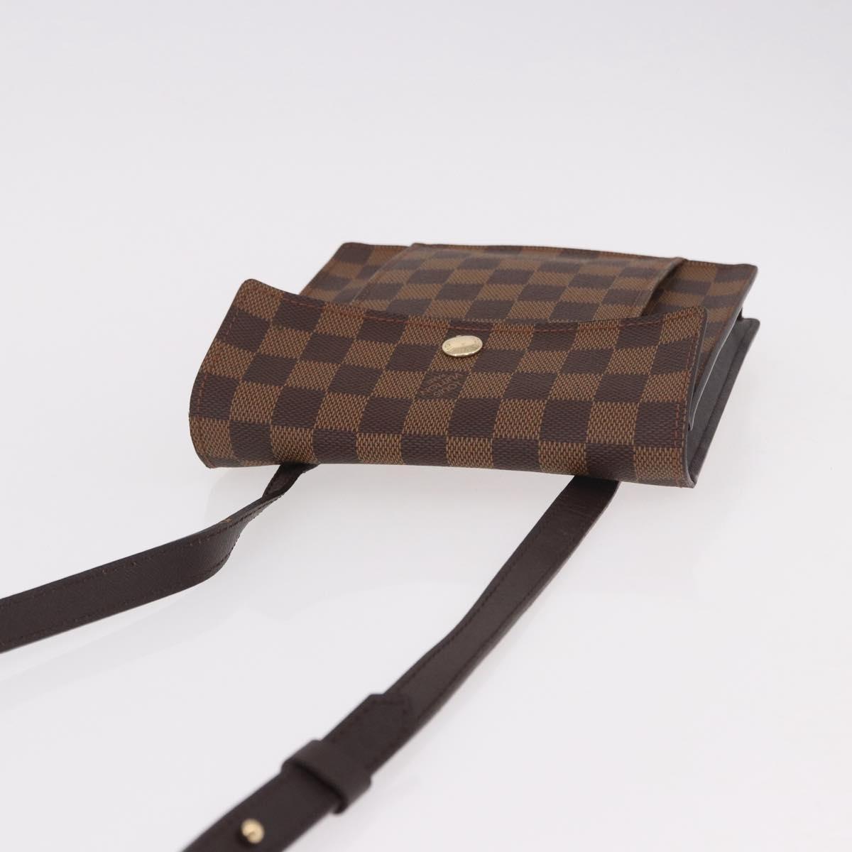 LOUIS VUITTON Damier Ebene Pimlico Shoulder Bag N45272 LV Auth 191489A
