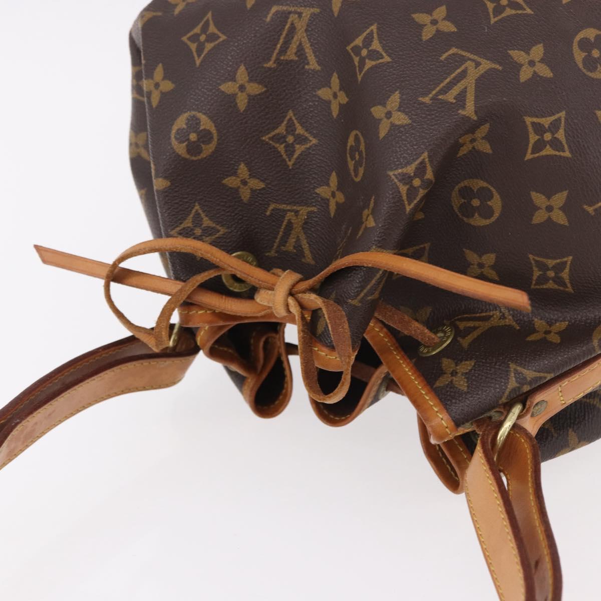 LOUIS VUITTON Monogram Petit Noe Shoulder Bag M42226 LV Auth 191492A