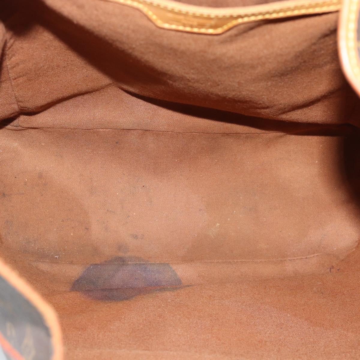 LOUIS VUITTON Monogram Montsouris GM Backpack M51135 LV Auth 191496