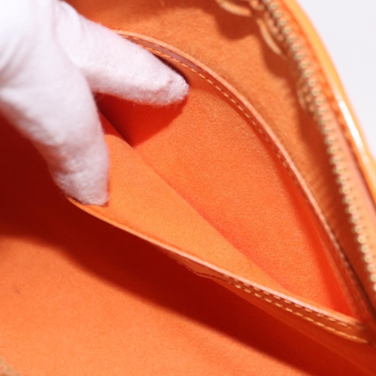 LOUIS VUITTON Epi Soufflot Hand Bag Orange M5222H LV Auth 191497A