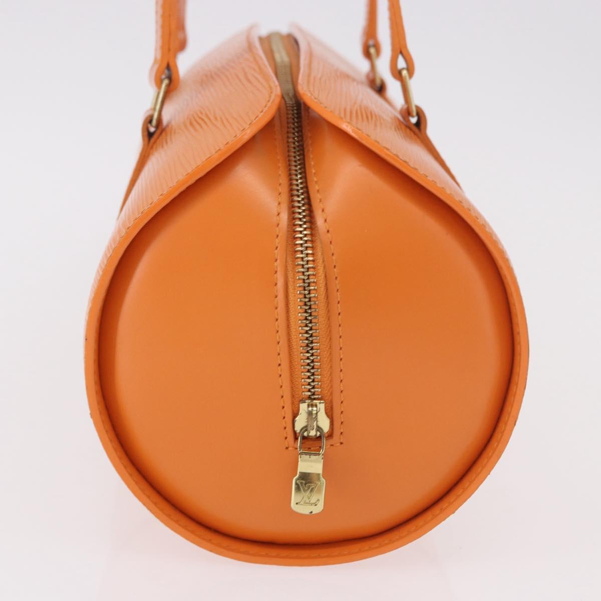 LOUIS VUITTON Epi Soufflot Hand Bag Orange M5222H LV Auth 191497A