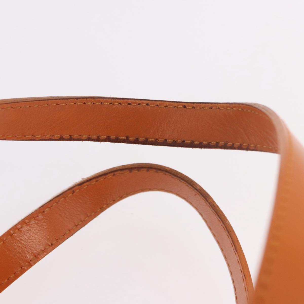 LOUIS VUITTON Epi Soufflot Hand Bag Orange M5222H LV Auth 191497A