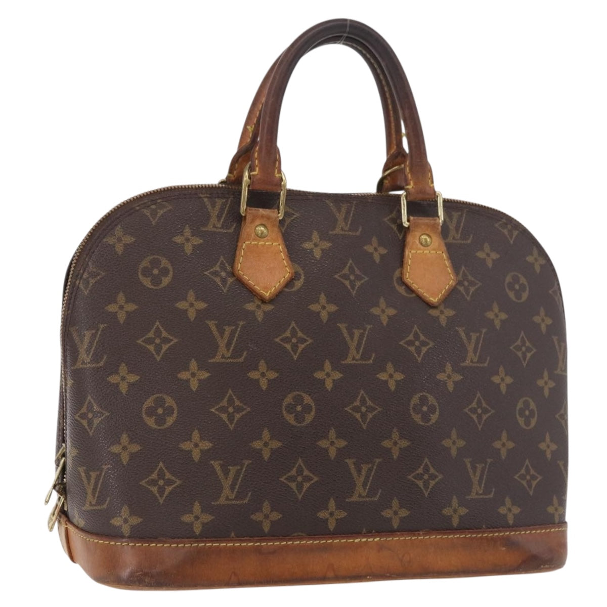 LOUIS VUITTON Monogram Alma Hand Bag M51130 LV Auth 191501