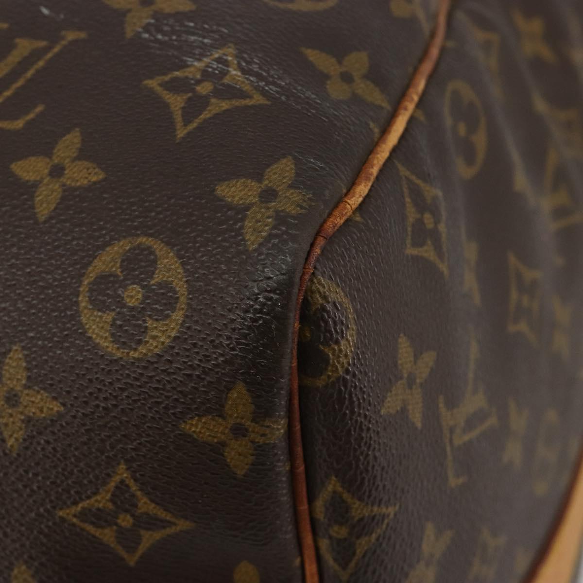 LOUIS VUITTON Monogram Keepall Bandouliere 60 Boston Bag M41412 LV Auth 191502