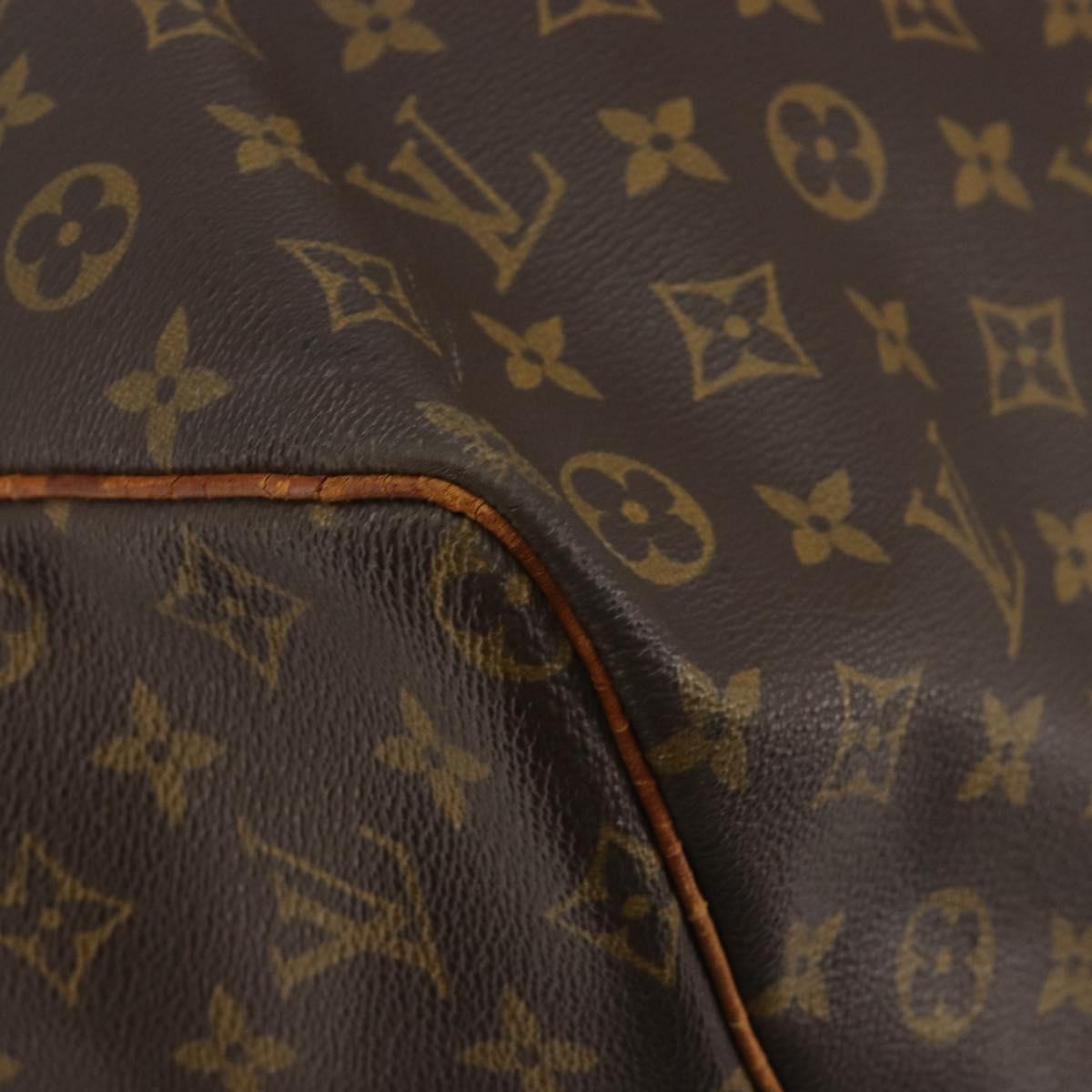 LOUIS VUITTON Monogram Keepall Bandouliere 60 Boston Bag M41412 LV Auth 191502