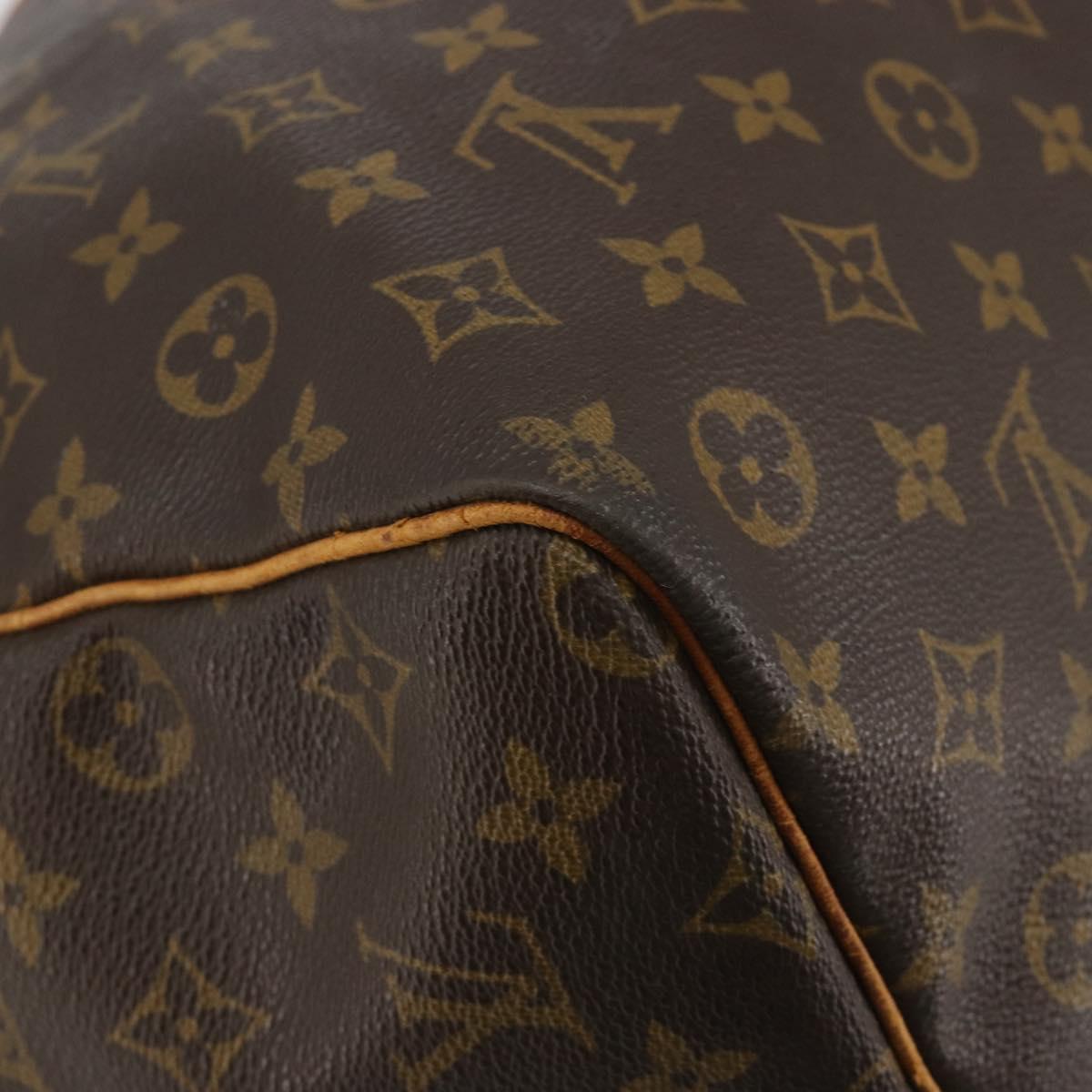 LOUIS VUITTON Monogram Keepall Bandouliere 60 Boston Bag M41412 LV Auth 191502