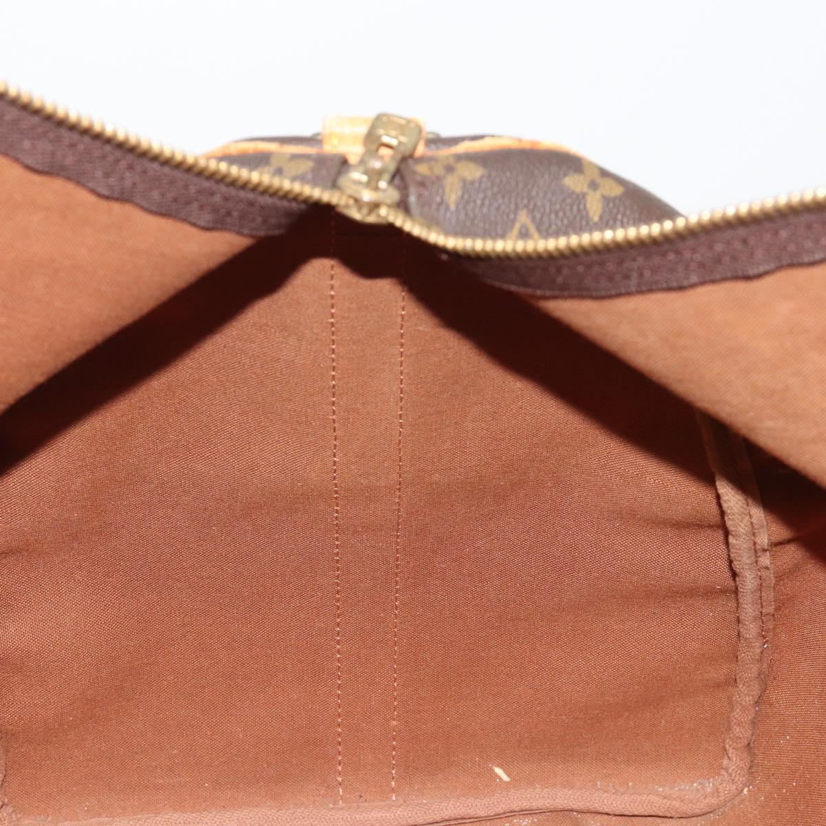 LOUIS VUITTON Monogram Keepall Bandouliere 60 Boston Bag M41412 LV Auth 191502