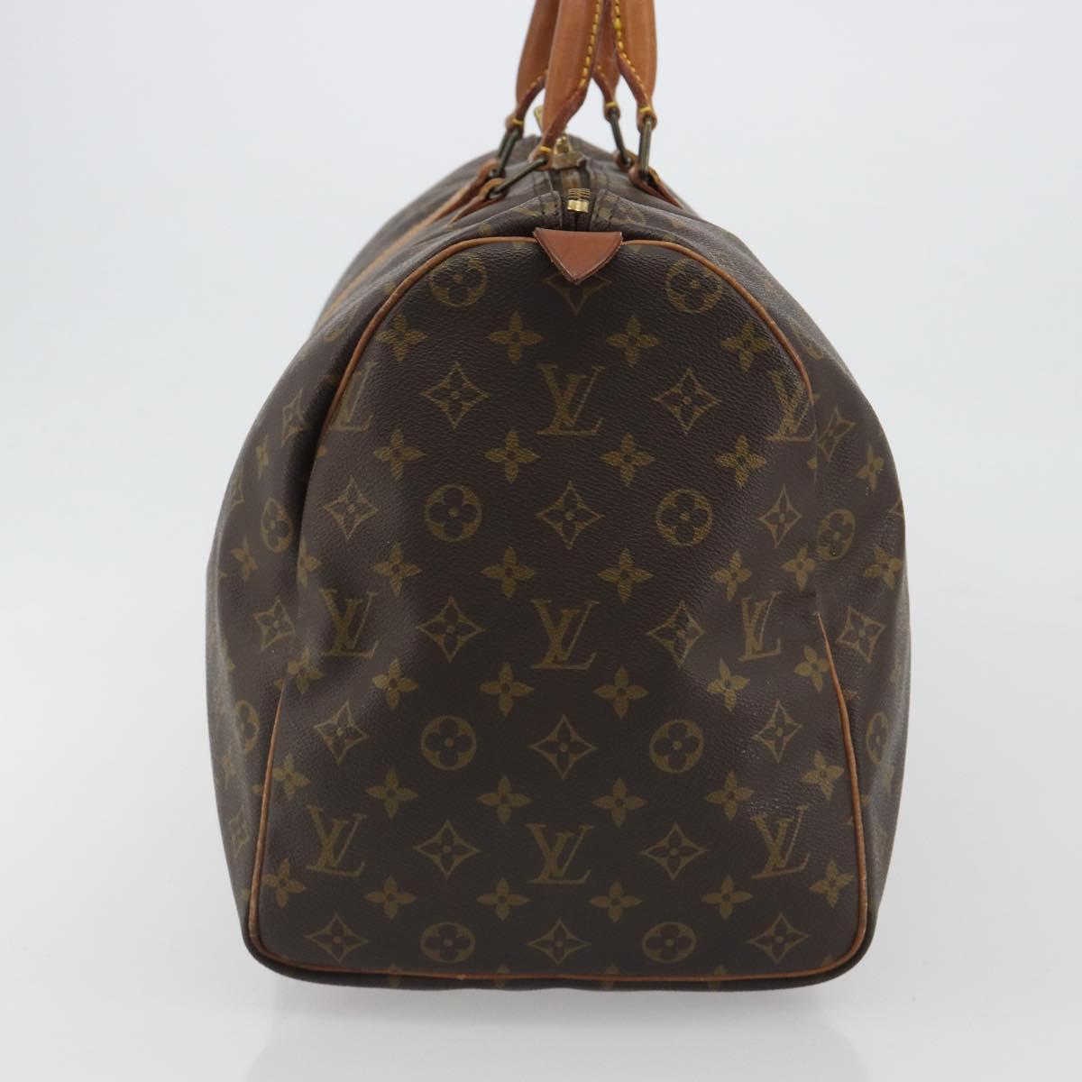 LOUIS VUITTON Monogram Keepall 50 Boston Bag M41426 LV Auth 191503