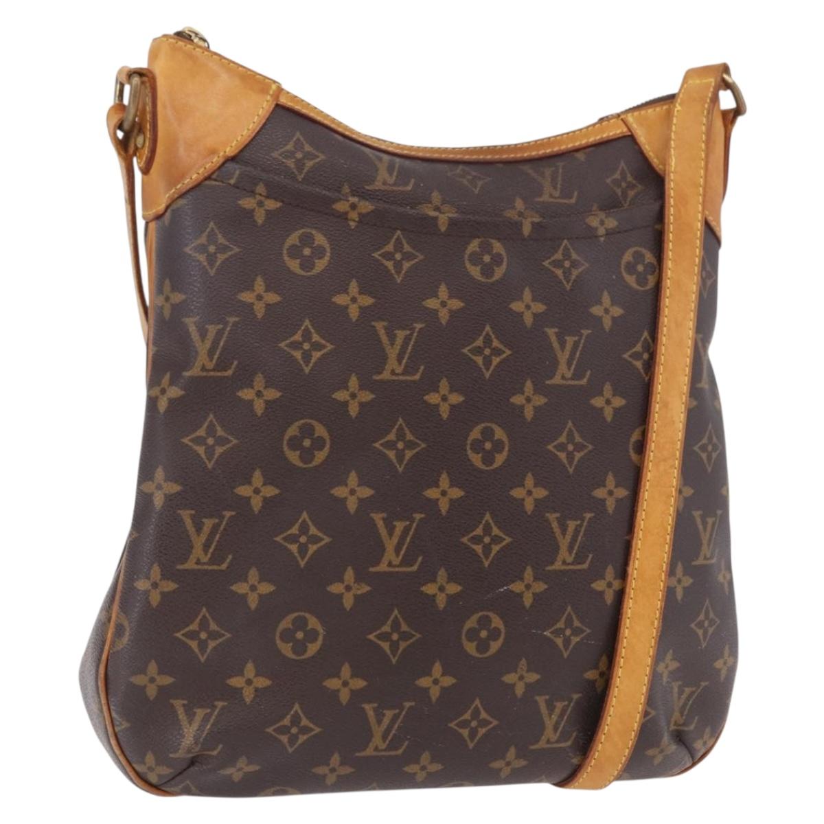 LOUIS VUITTON Monogram Odeon PM Shoulder Bag M56390 LV Auth 191504