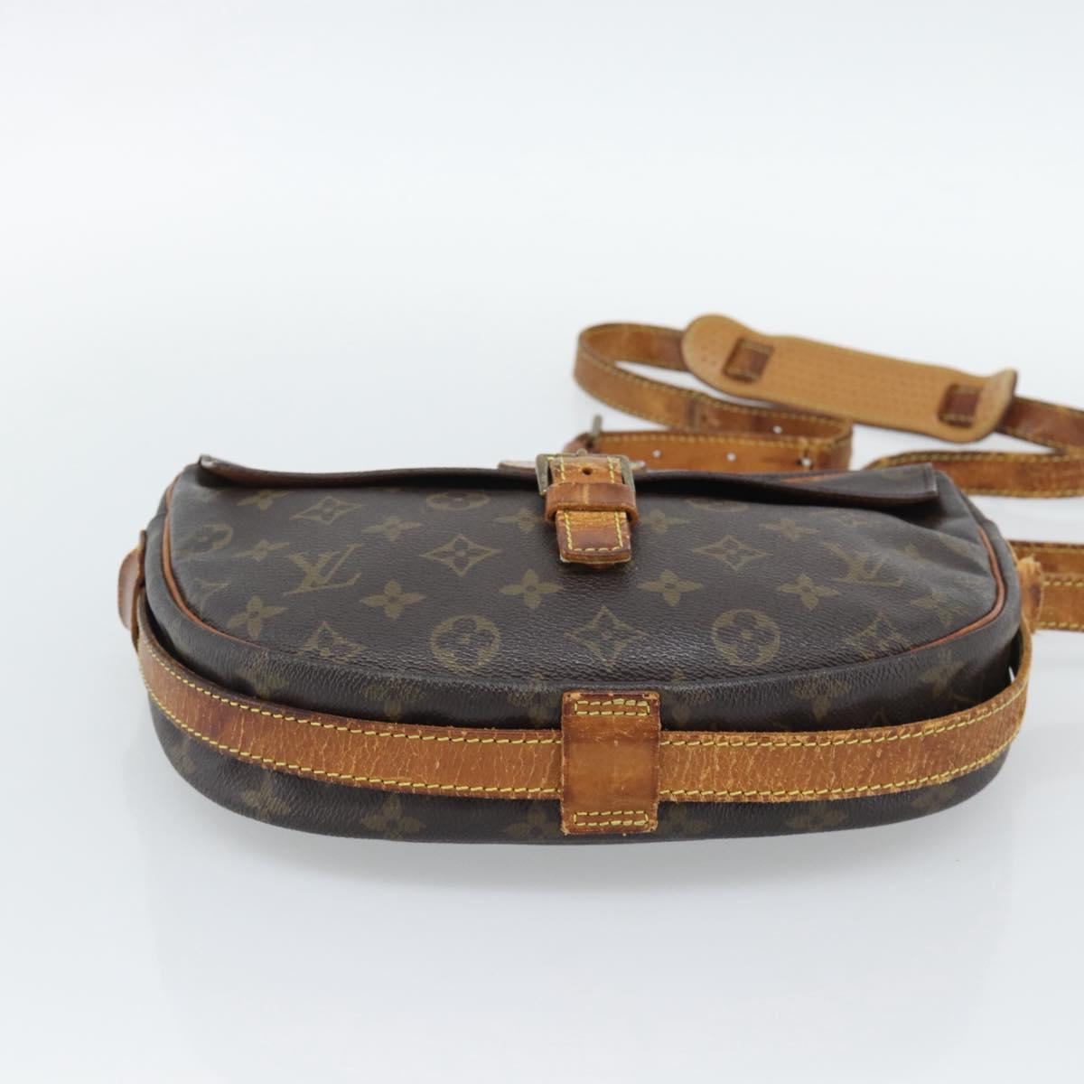 LOUIS VUITTON Monogram Jeune Fille MM Shoulder Bag M51226 LV Auth 191505