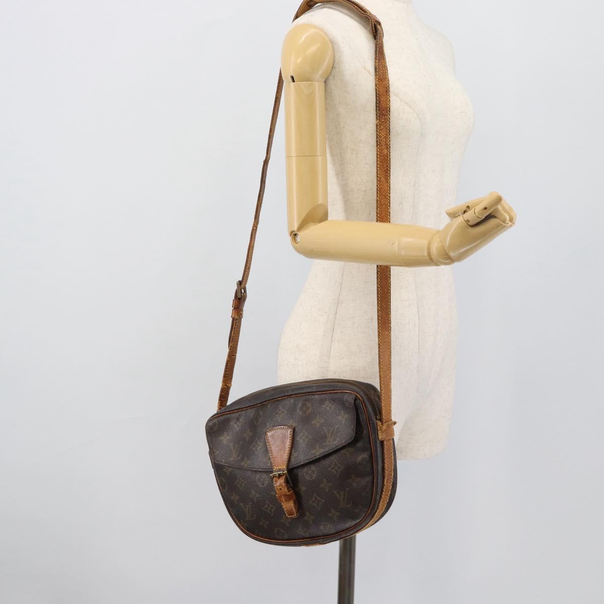 LOUIS VUITTON Monogram Jeune Fille MM Shoulder Bag M51226 LV Auth 191505