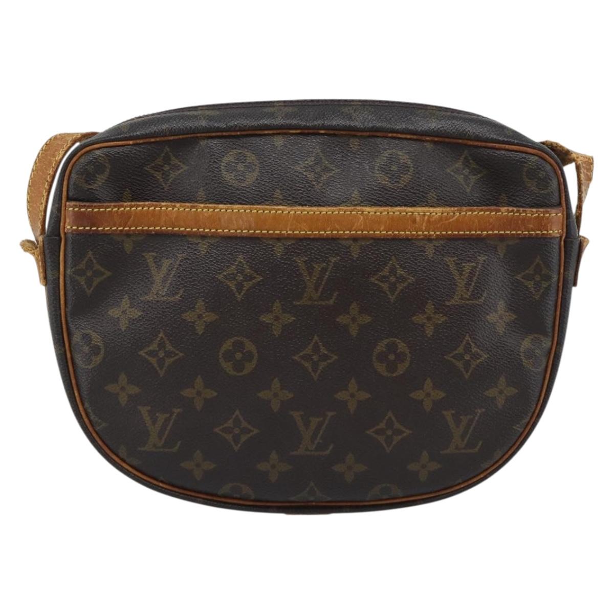 LOUIS VUITTON Monogram Jeune Fille MM Shoulder Bag M51226 LV Auth 191505