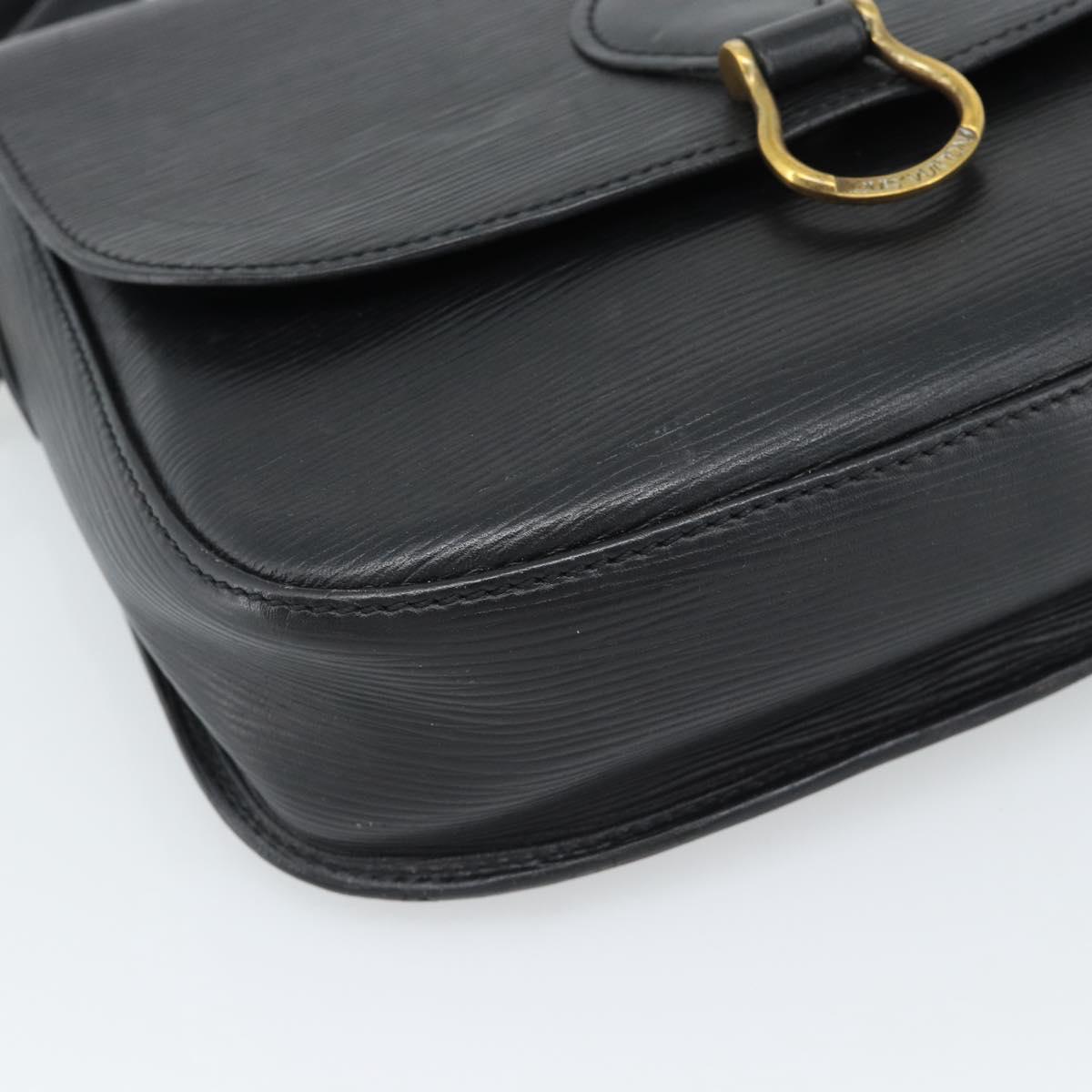 LOUIS VUITTON Epi Saint Cloud GM Shoulder Bag Black M52192 LV Auth 191506