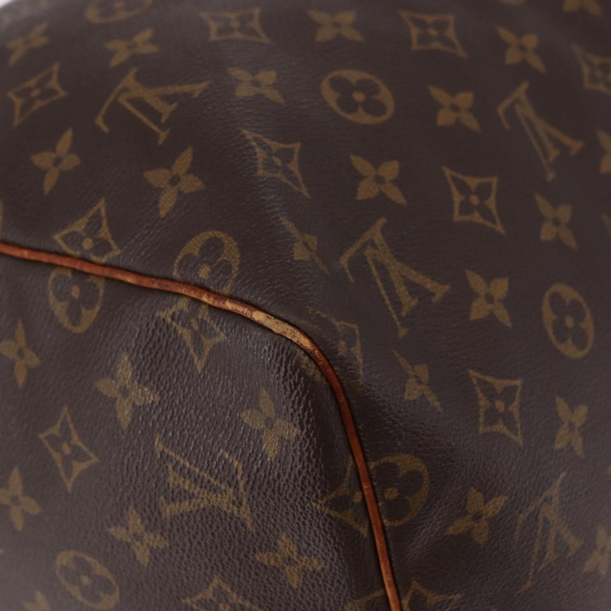 LOUIS VUITTON Monogram Keepall 55 Boston Bag M41424 LV Auth 191508