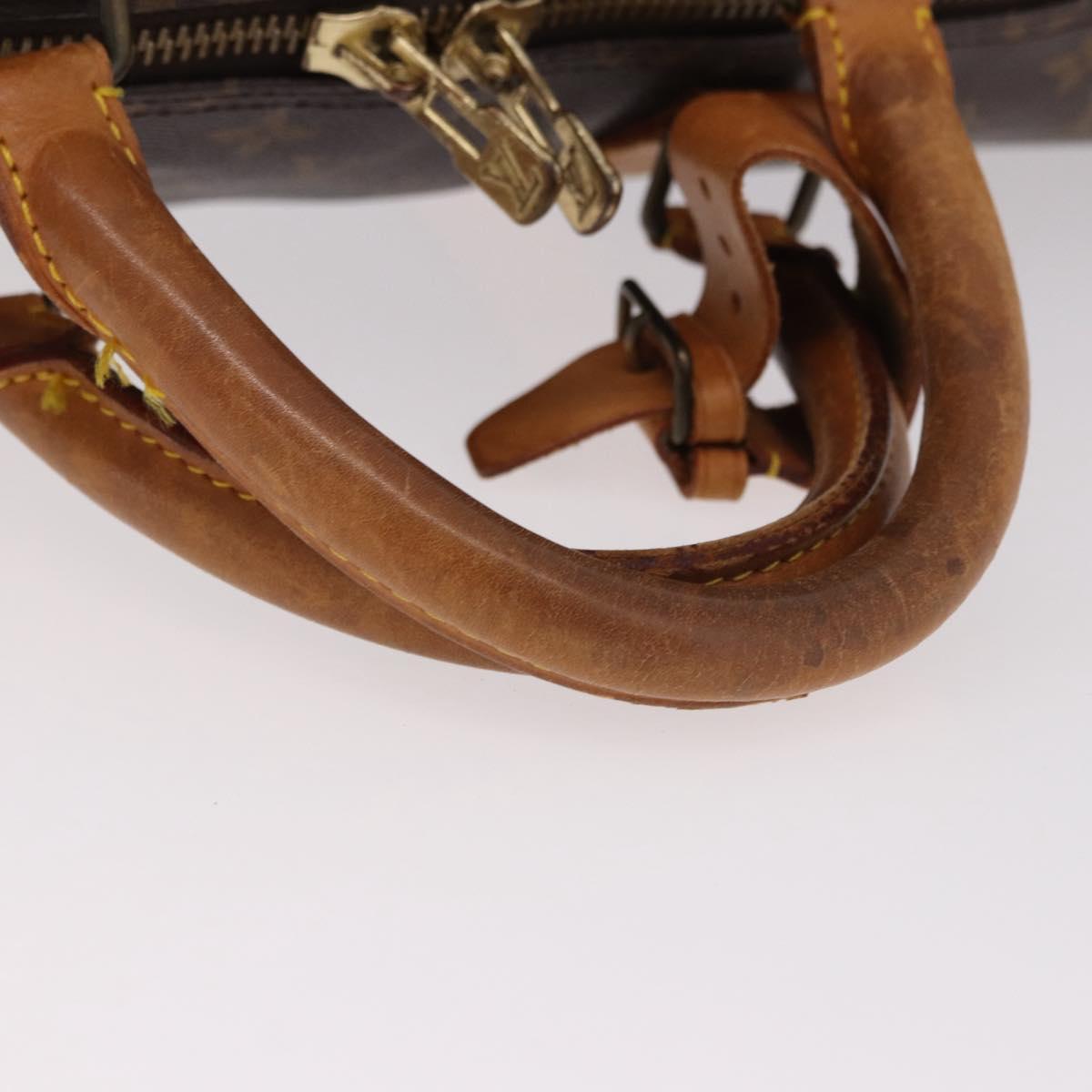 LOUIS VUITTON Monogram Keepall 55 Boston Bag M41424 LV Auth 191508