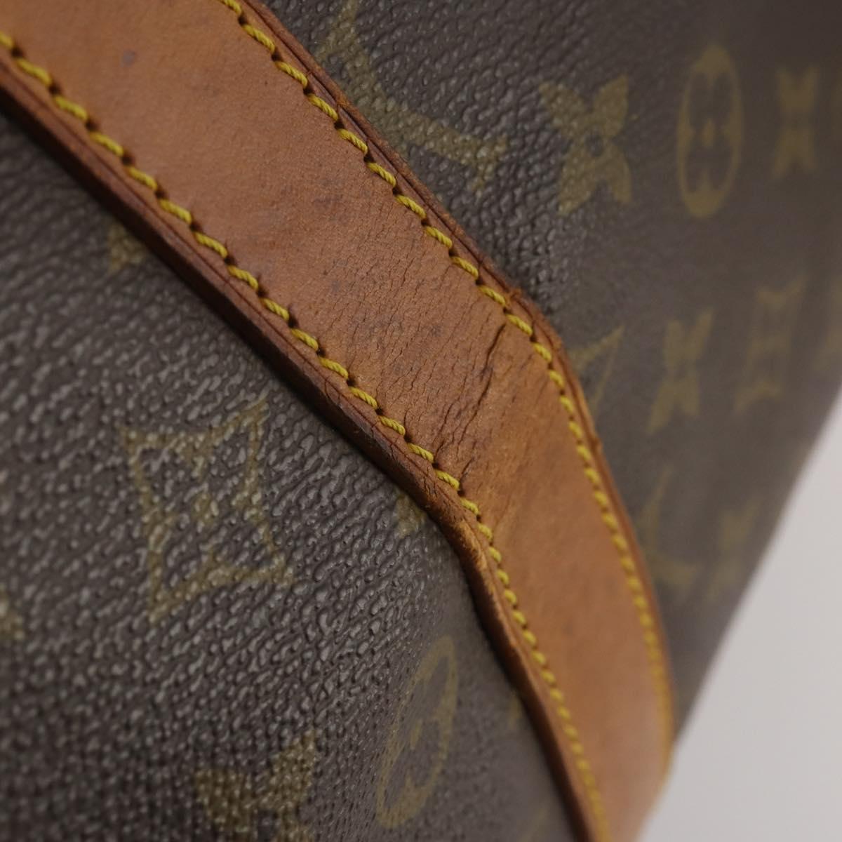 LOUIS VUITTON Monogram Keepall 55 Boston Bag M41424 LV Auth 191510