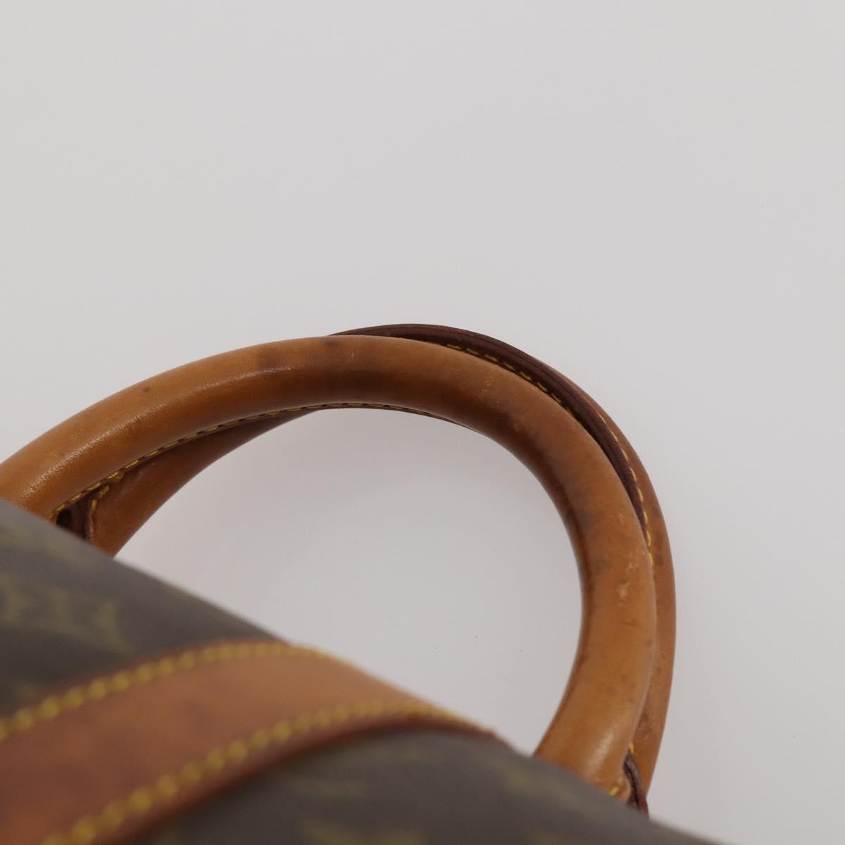 LOUIS VUITTON Monogram Keepall 55 Boston Bag M41424 LV Auth 191510