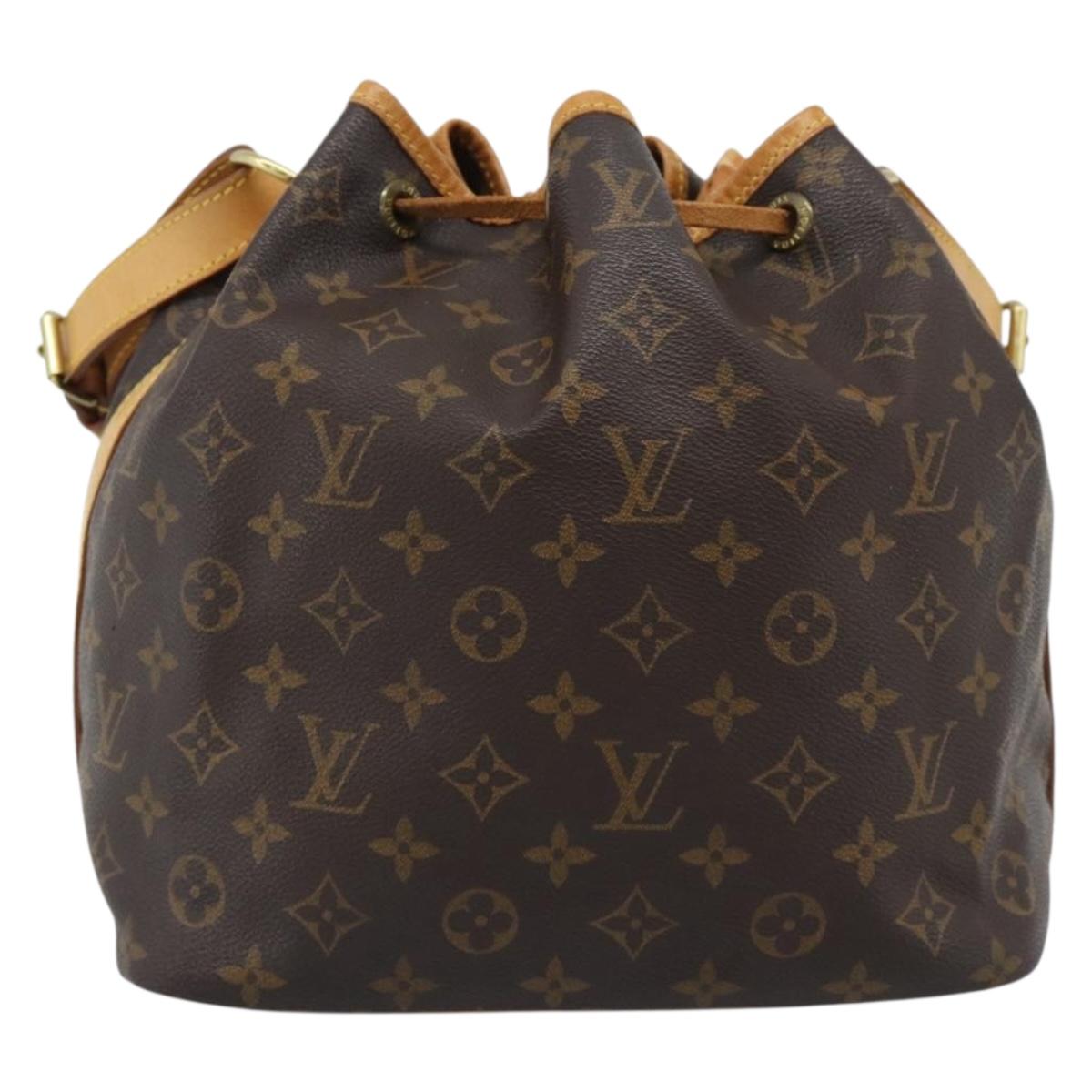 LOUIS VUITTON Monogram Petit Noe Shoulder Bag M42226 LV Auth 191511A