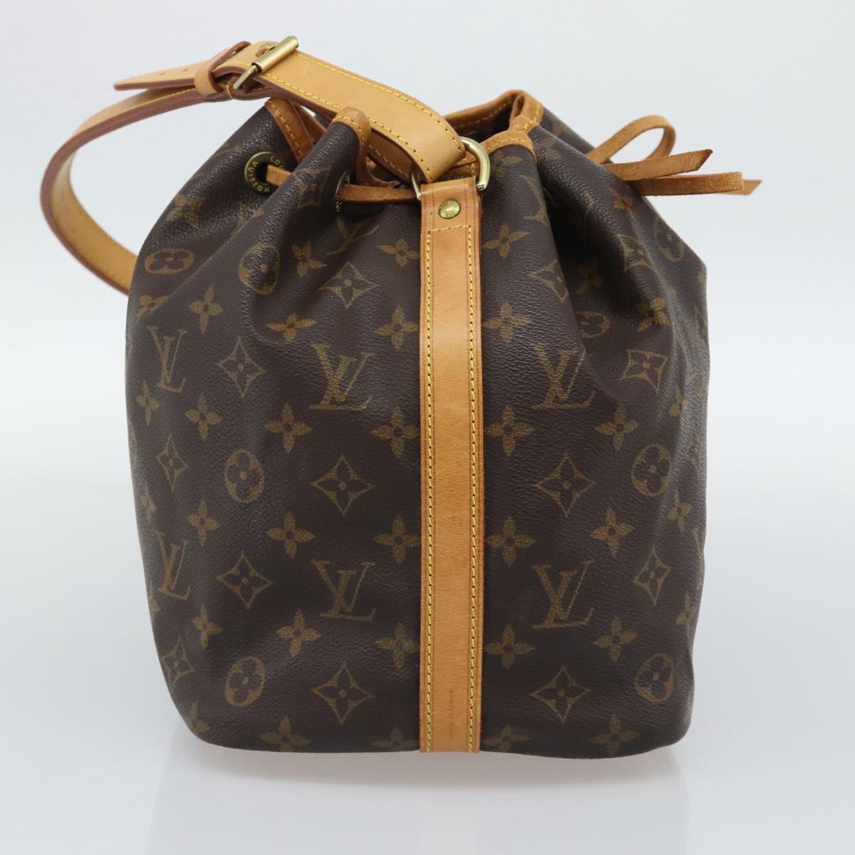 LOUIS VUITTON Monogram Petit Noe Shoulder Bag M42226 LV Auth 191511A