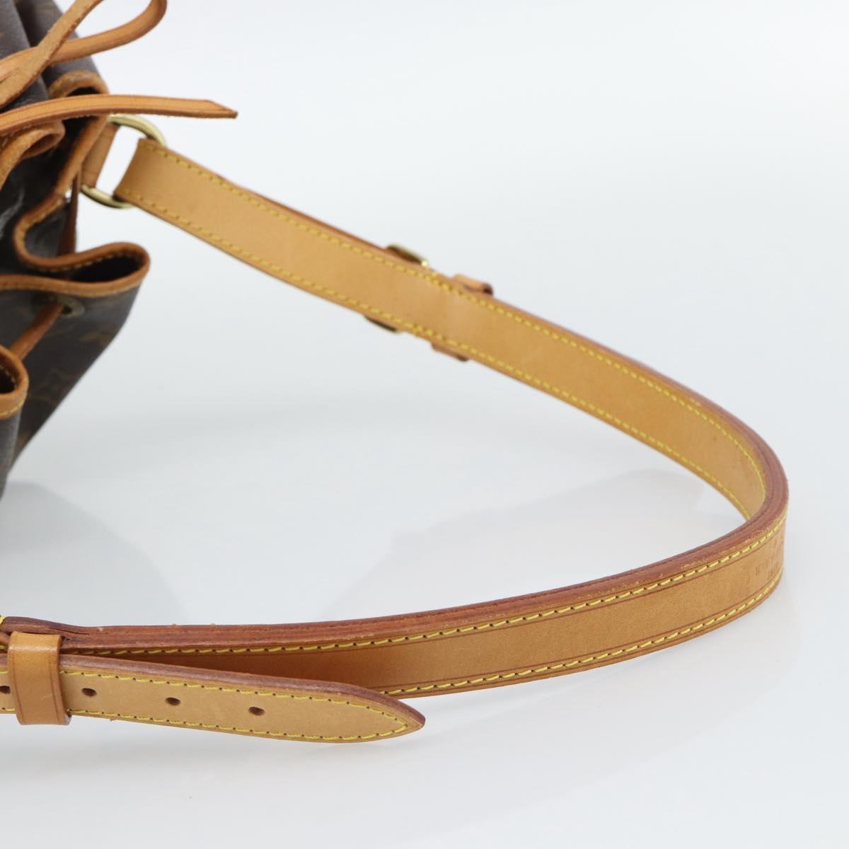 LOUIS VUITTON Monogram Petit Noe Shoulder Bag M42226 LV Auth 191511A