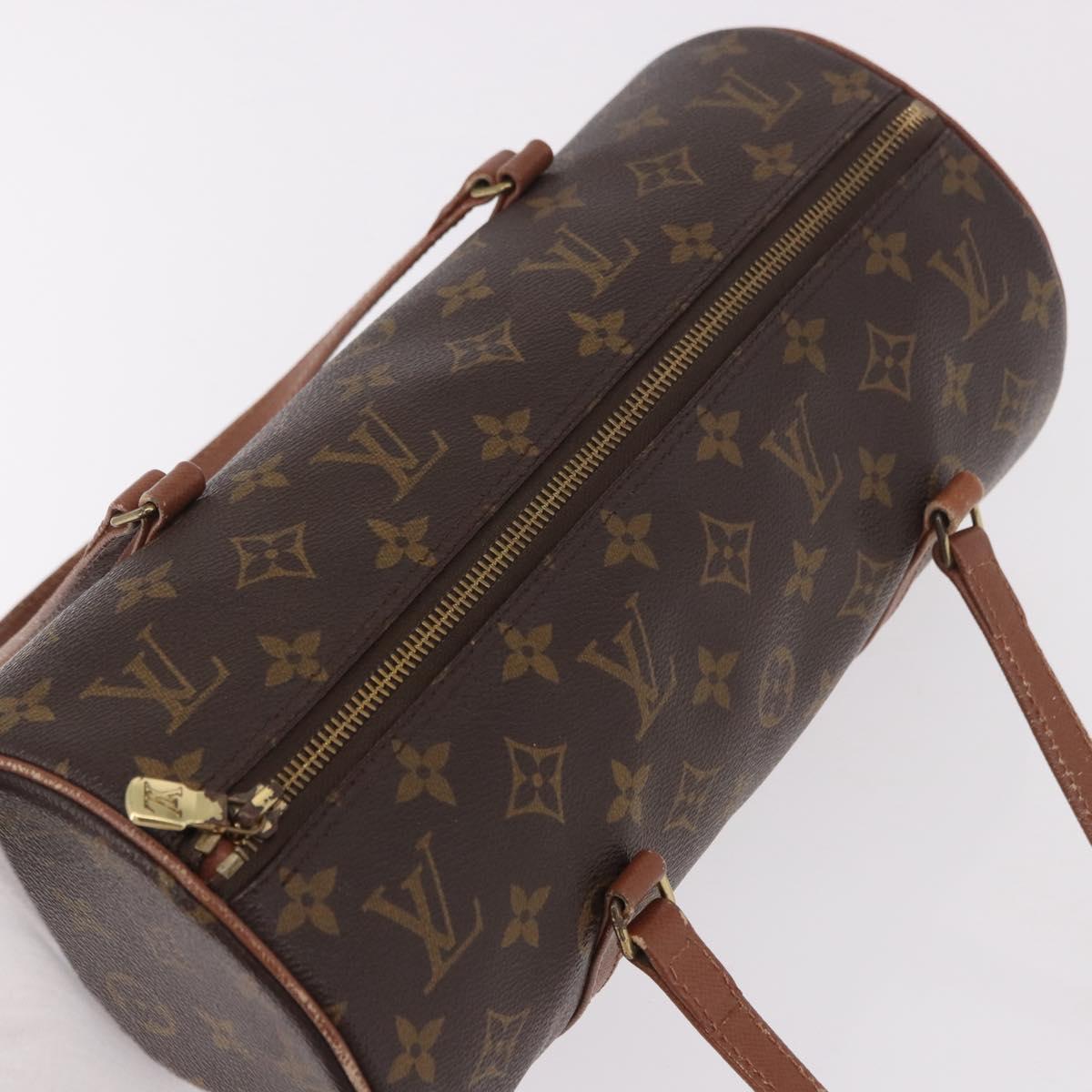 LOUIS VUITTON Monogram Papillon 30 Hand Bag M51365 LV Auth 191512