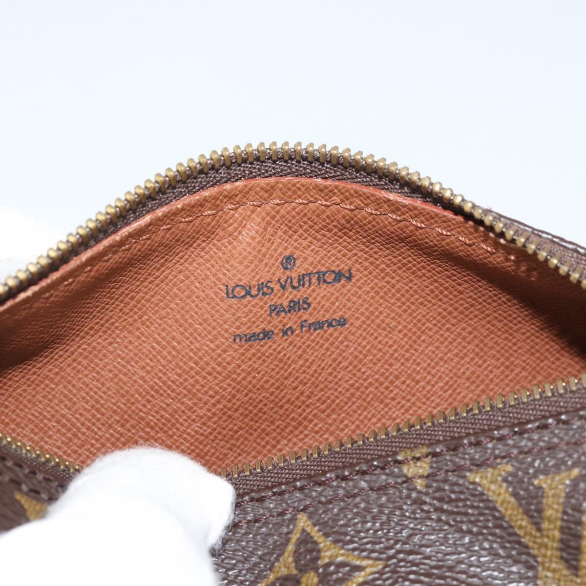 LOUIS VUITTON Monogram Papillon Pouch LV Auth 191513