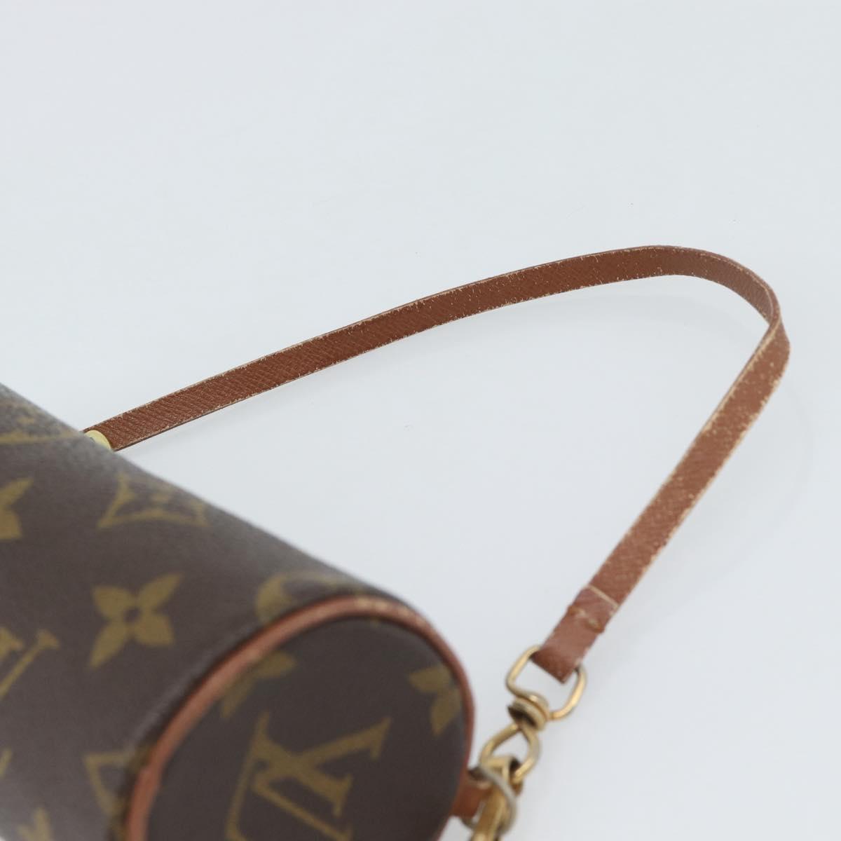 LOUIS VUITTON Monogram Papillon Pouch LV Auth 191513
