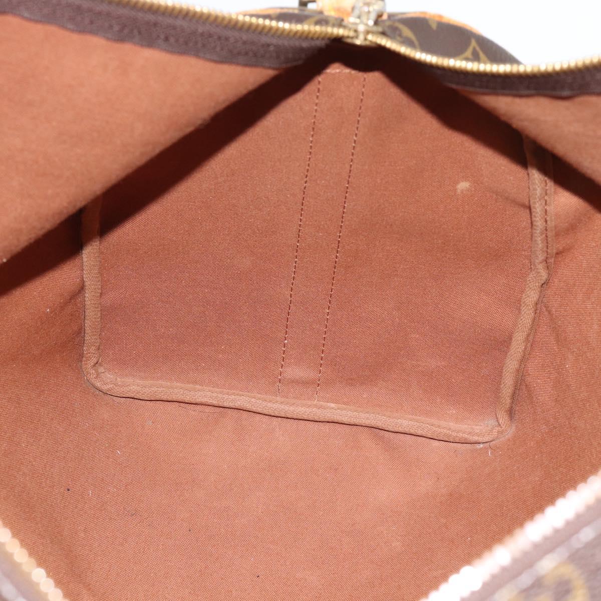 LOUIS VUITTON Monogram Keepall Bandouliere 45 Boston Bag M41418 LV Auth 191514