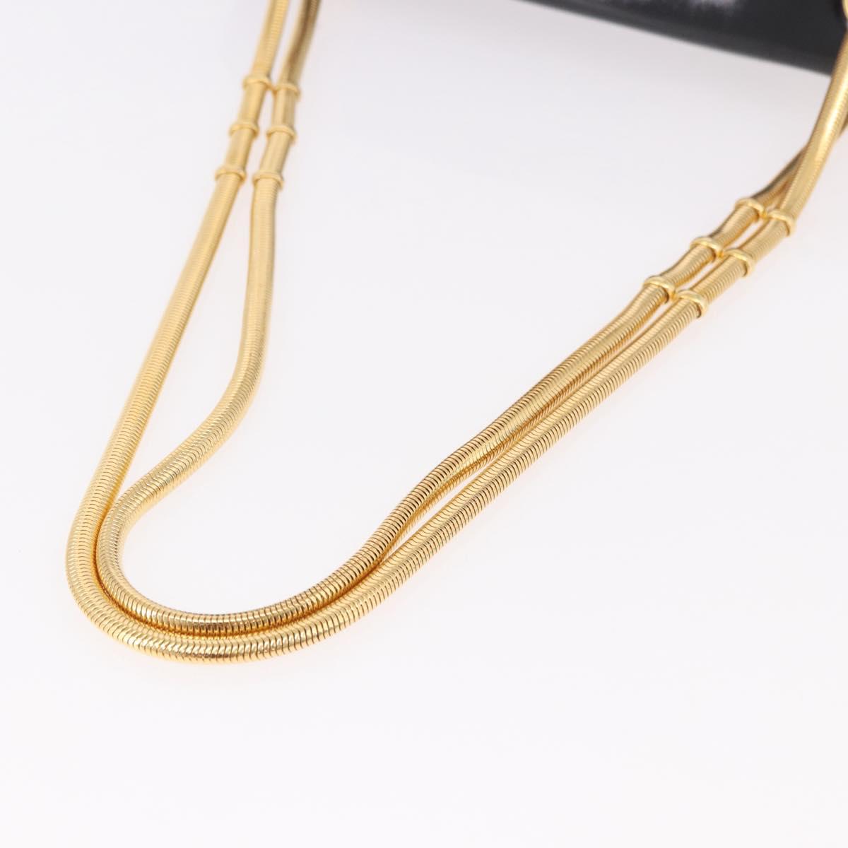 CHANEL COCO Mark Chain Shoulder Bag Patent Black Gold CC Auth 191515A