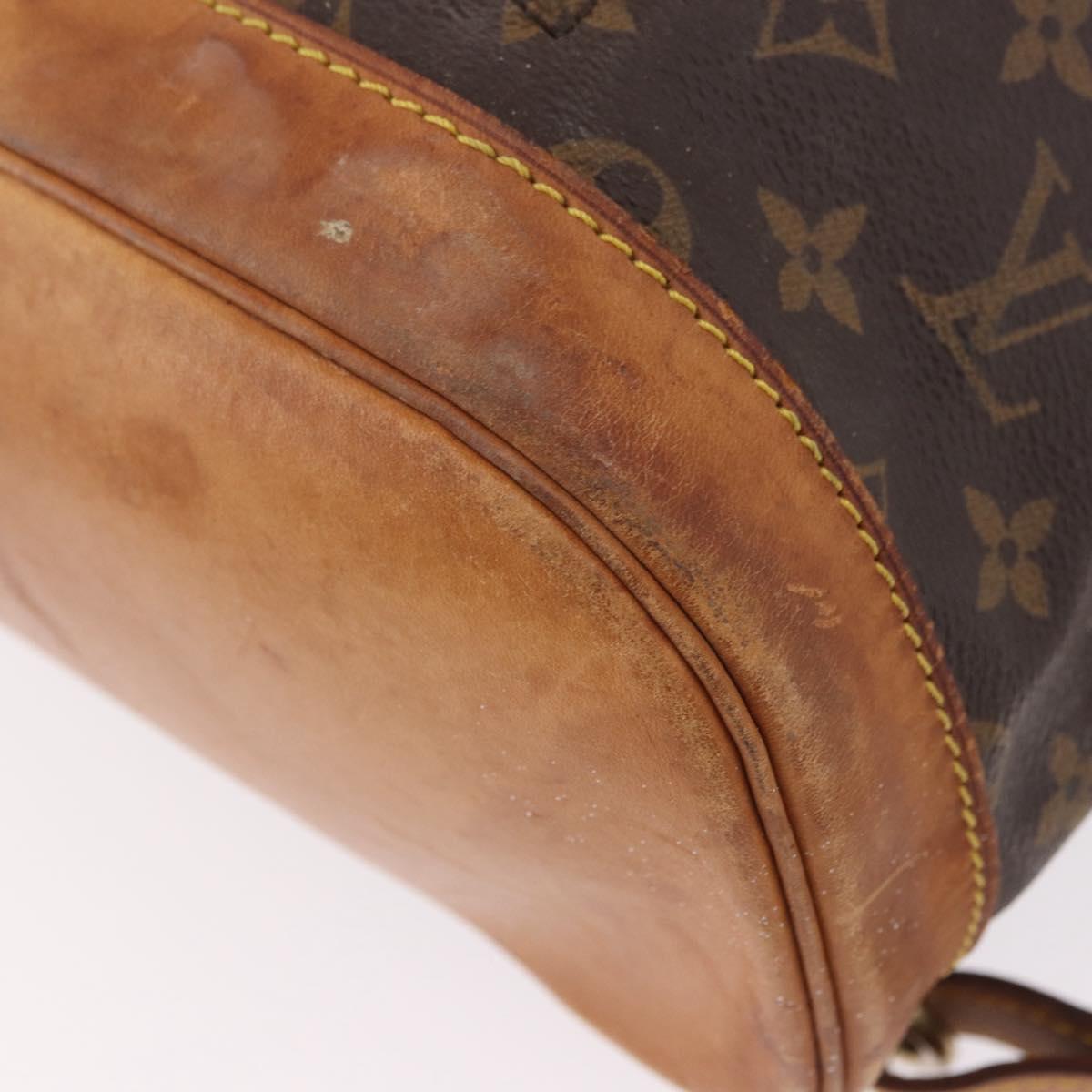LOUIS VUITTON Monogram Montsouris GM Backpack M51135 LV Auth 191518