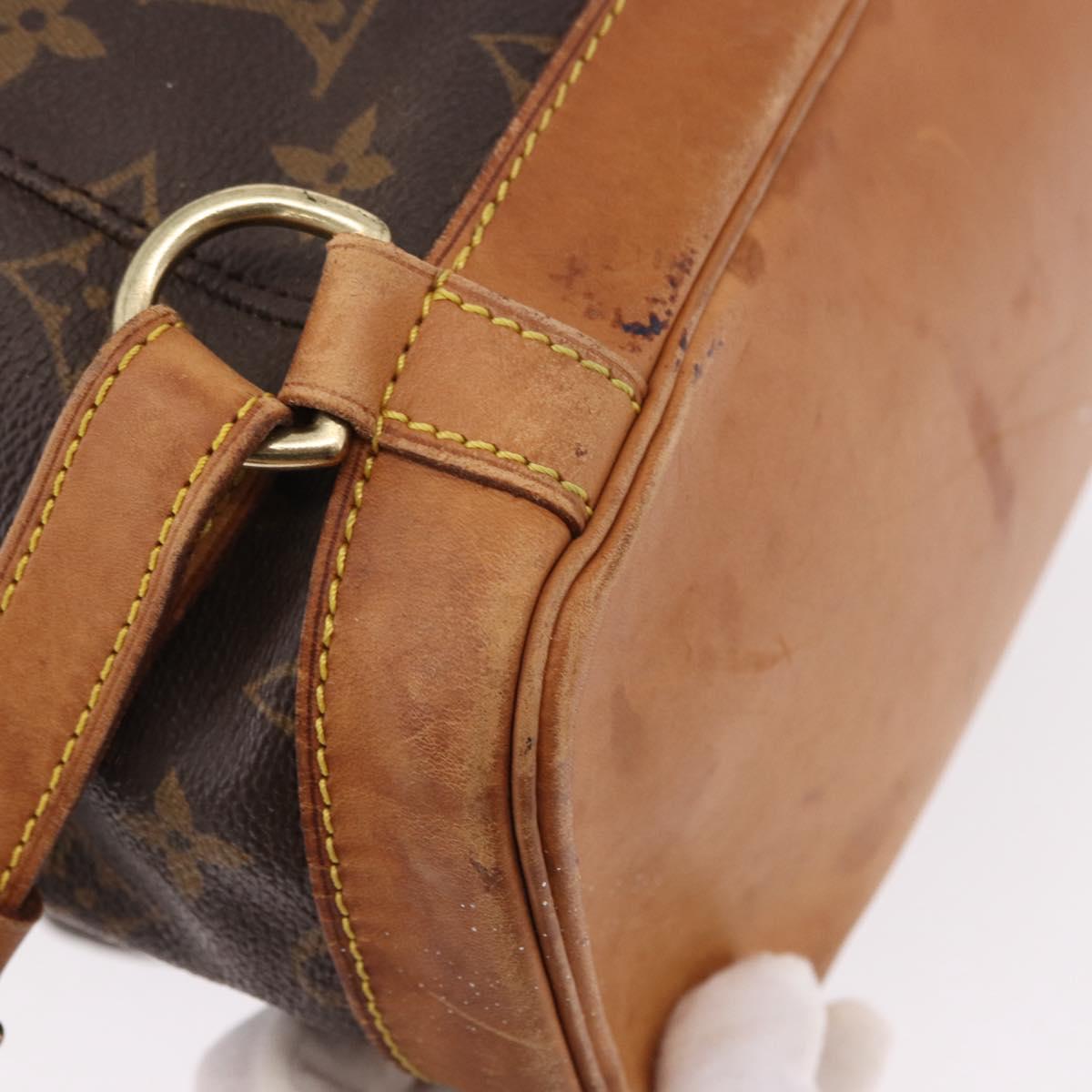 LOUIS VUITTON Monogram Montsouris GM Backpack M51135 LV Auth 191518