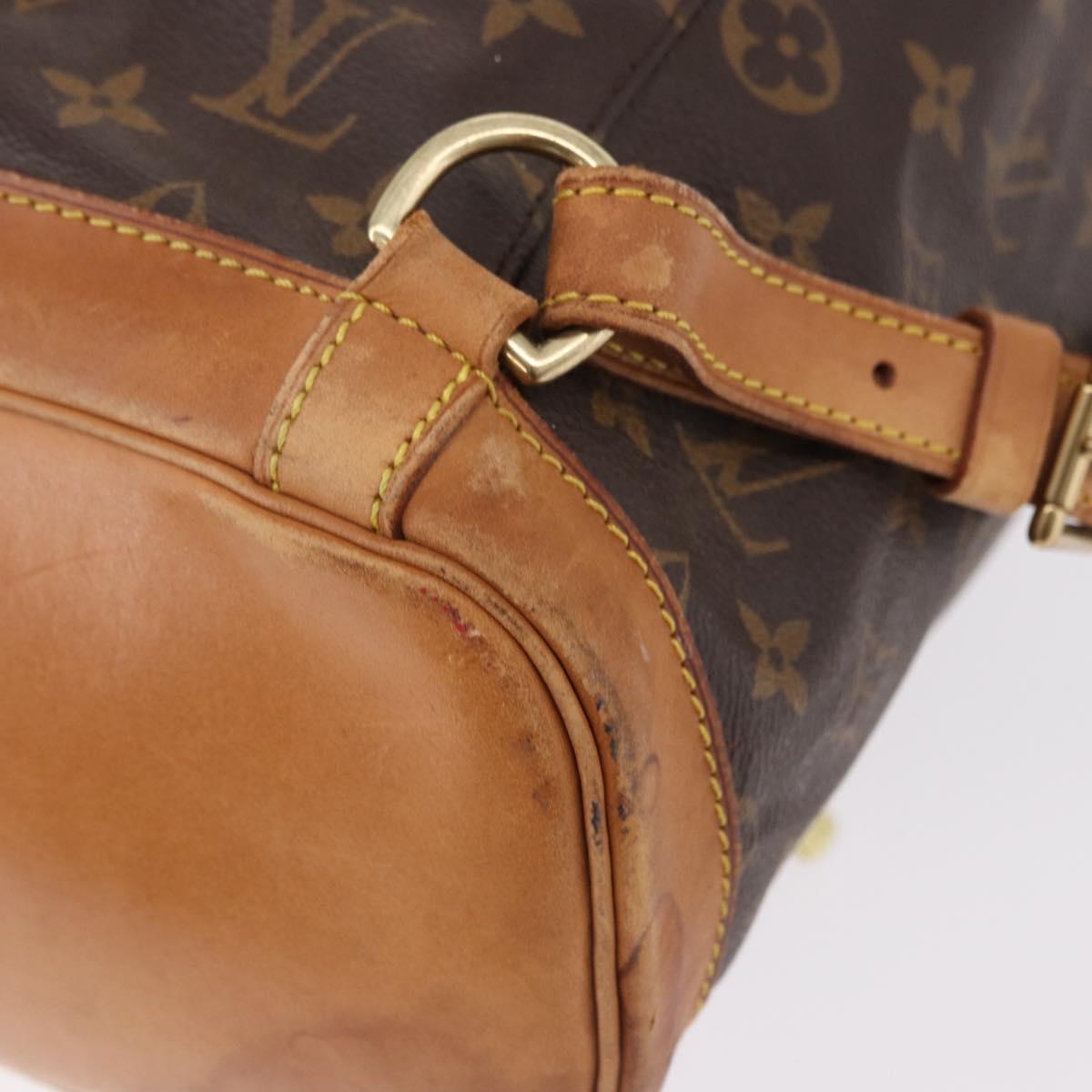 LOUIS VUITTON Monogram Montsouris GM Backpack M51135 LV Auth 191518