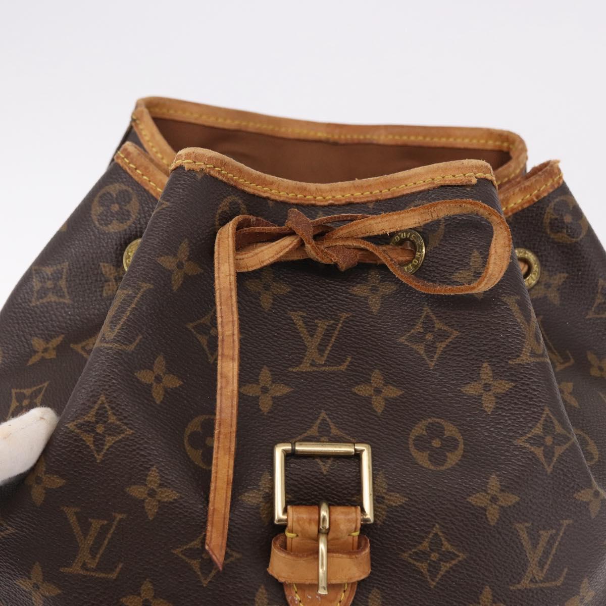 LOUIS VUITTON Monogram Montsouris GM Backpack M51135 LV Auth 191518