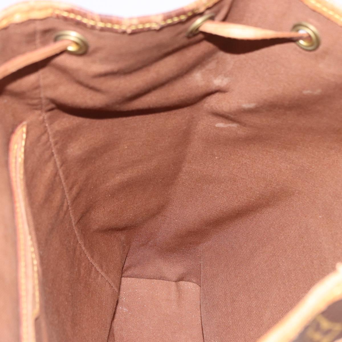 LOUIS VUITTON Monogram Montsouris GM Backpack M51135 LV Auth 191518